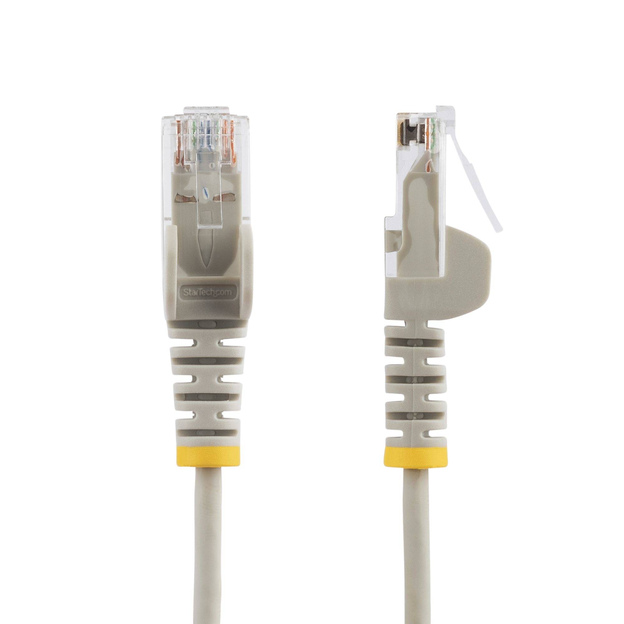 Rca Informatique - image du produit : 3M SLIM CAT6 CABLE - GREY SNAGLESS - 28 AWG COPPER WIRE