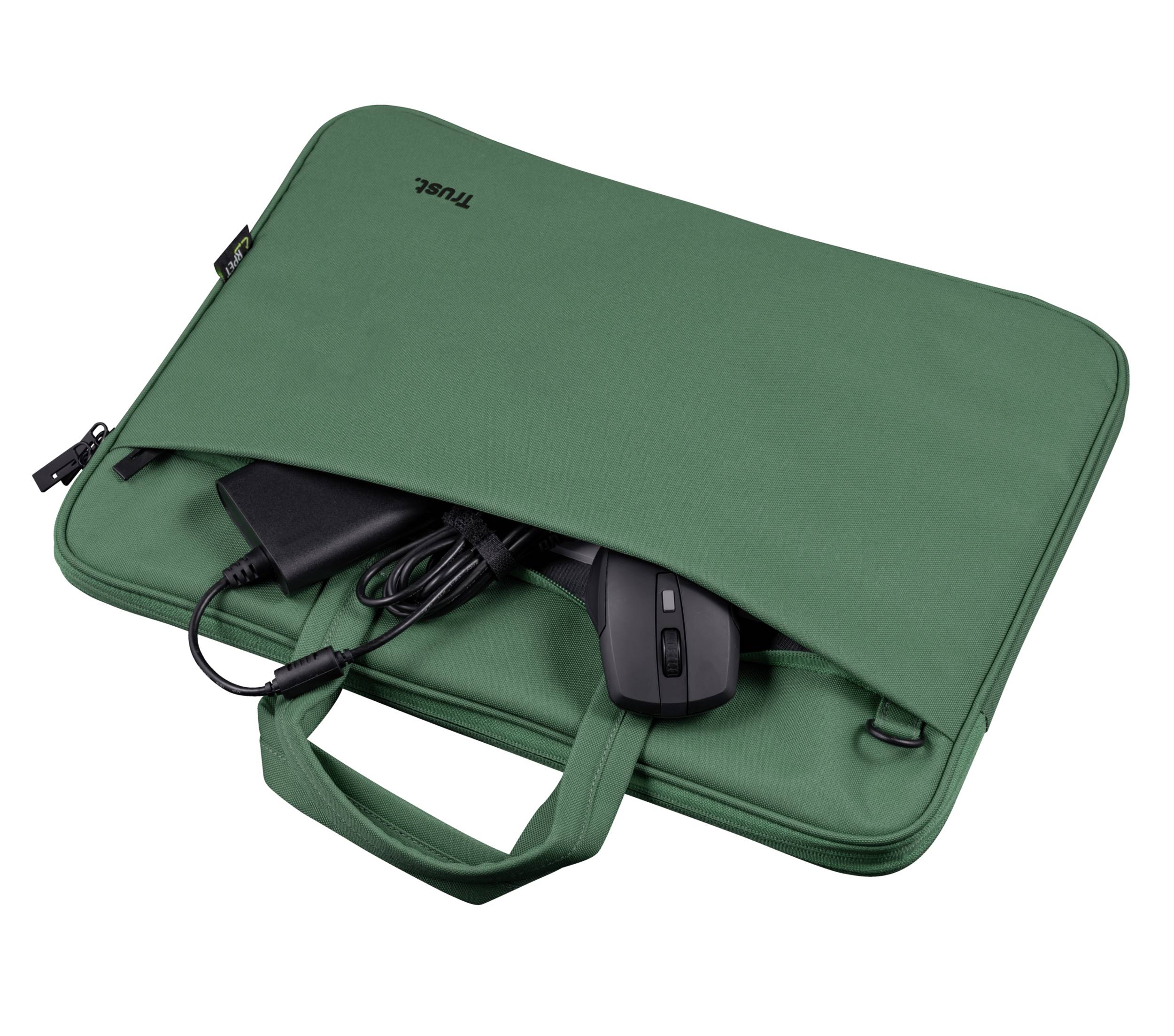 Rca Informatique - image du produit : BOLOGNA 16IN ECO PANNIER - GREEN BQ 15