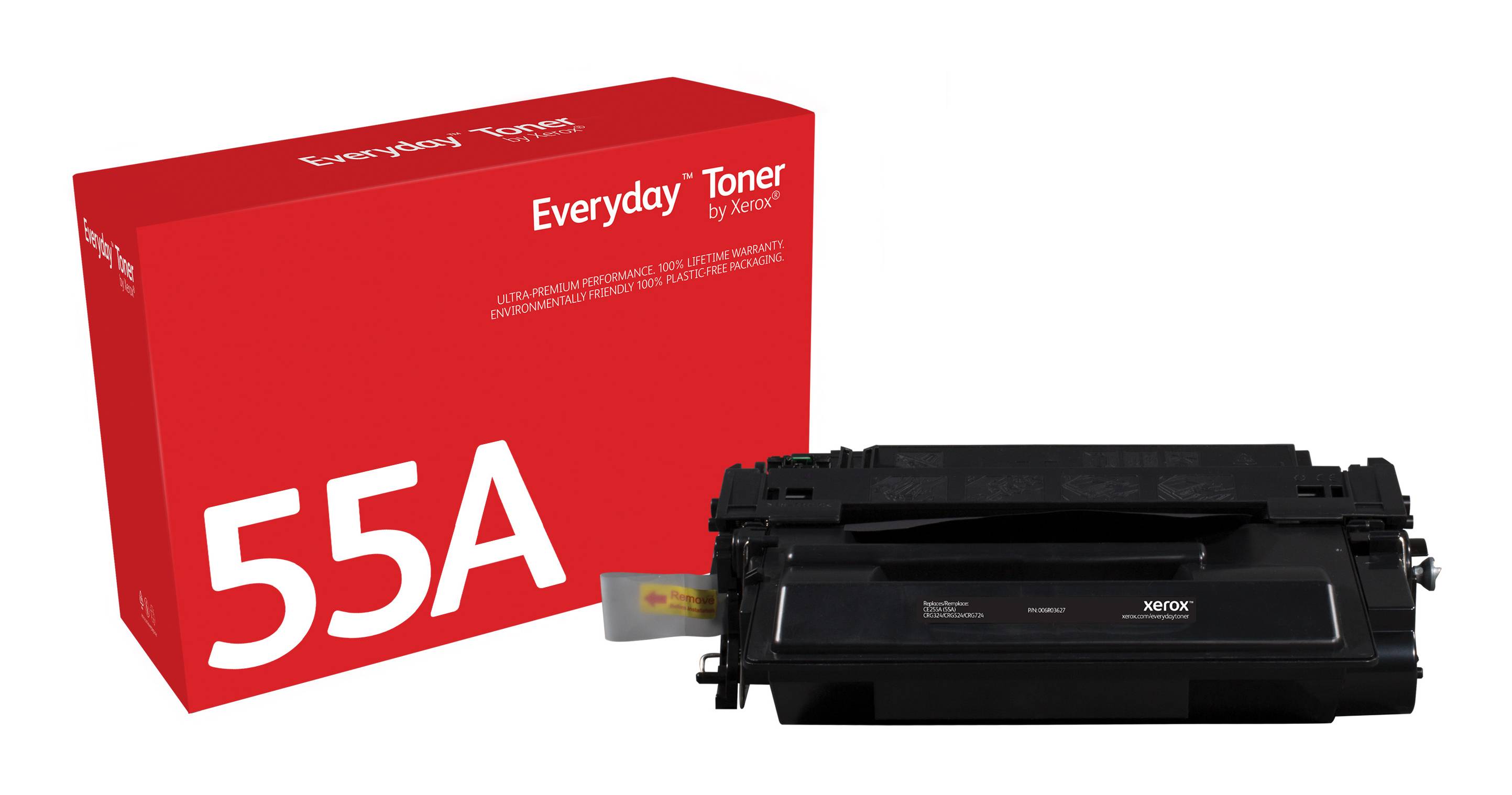 Rca Informatique - image du produit : BLACK TONER CARTRIDGE LIKE HP 55A FOR LASERJET ENTERPRISE