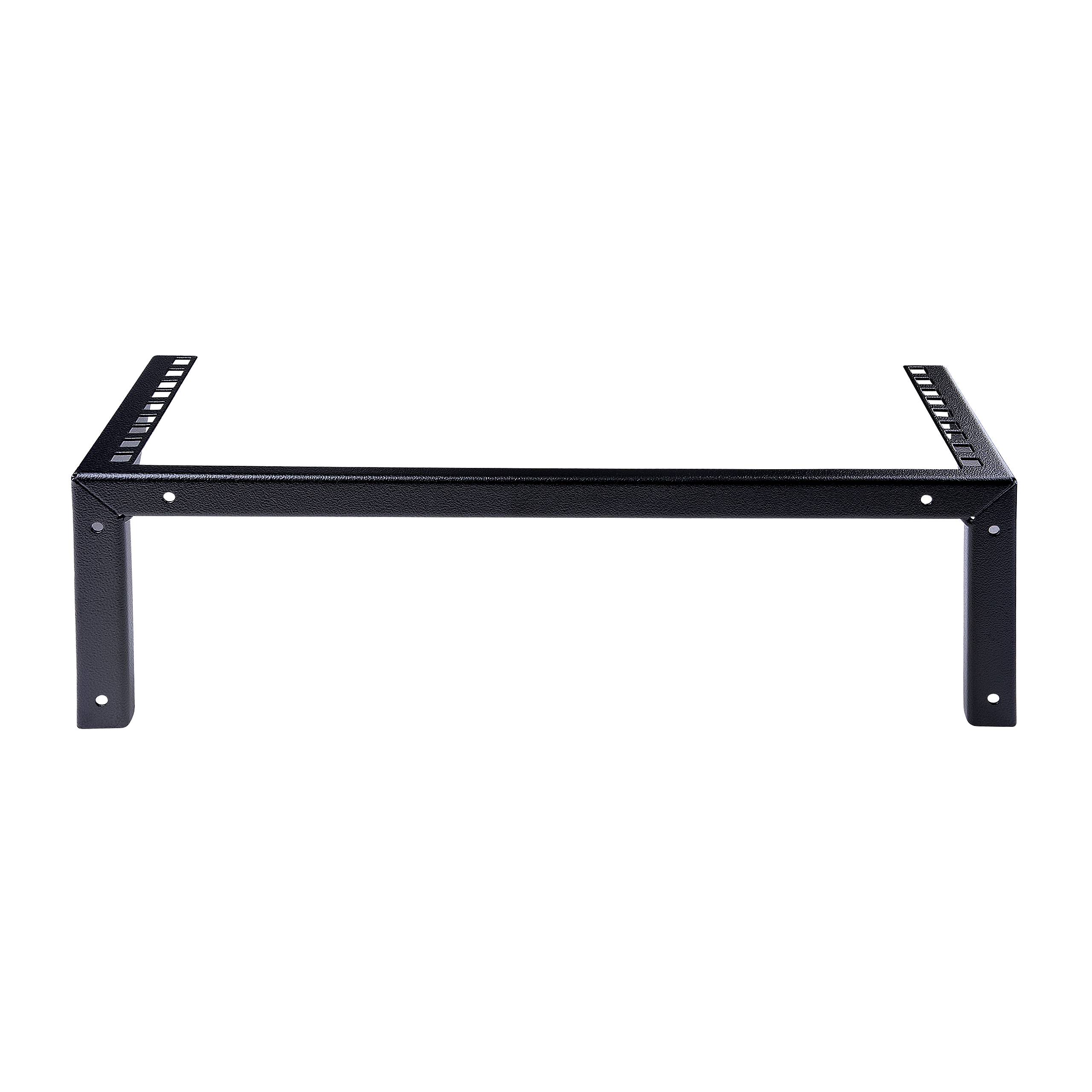 Rca Informatique - image du produit : SUPPORT MURAL VERTICAL POUR RACK 3U - ACIER - 48 CM