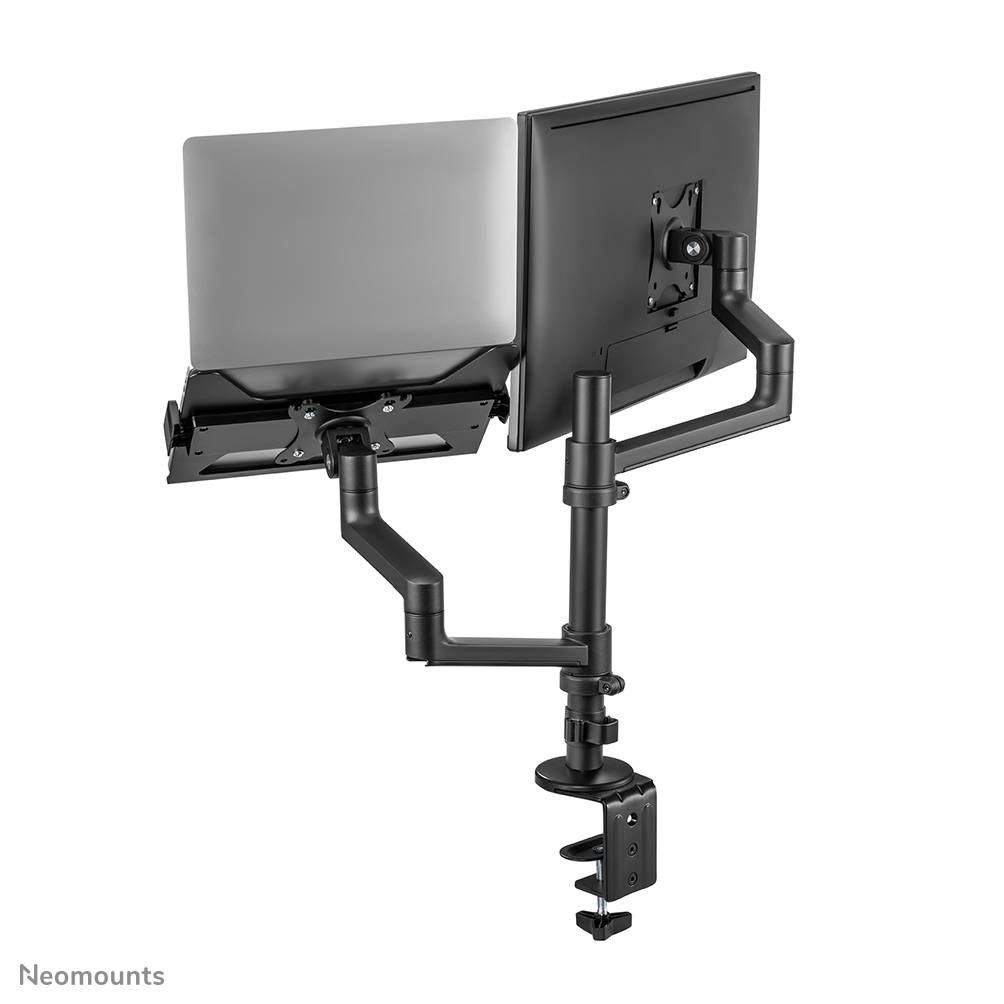 Rca Informatique - image du produit : NEOMOUNTS LAPTOP + SCREEN DESK MOUNT (CLAMP+GROMMET)