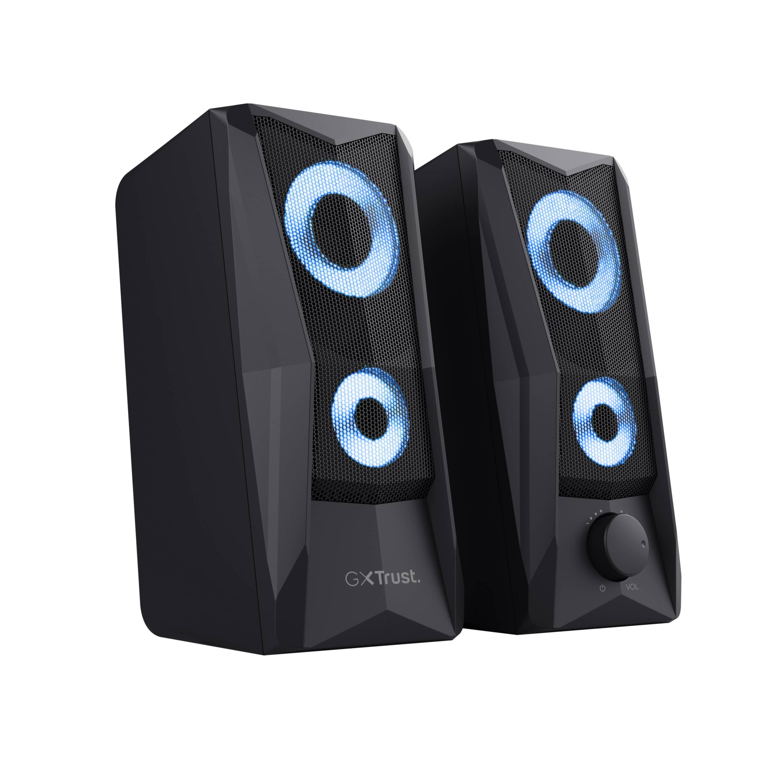 Rca Informatique - image du produit : GXT606B JAVV RGB SPEAKER SET BLACK