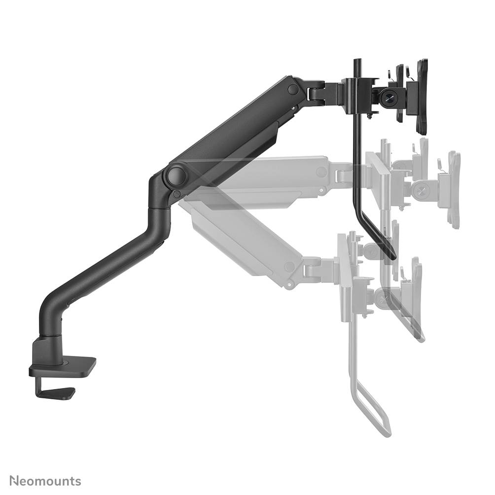 Rca Informatique - image du produit : NEOMOUNTS SELECT DESK MOUNT DOUBLE DISPLAY CROSSBAR (TOPFIX