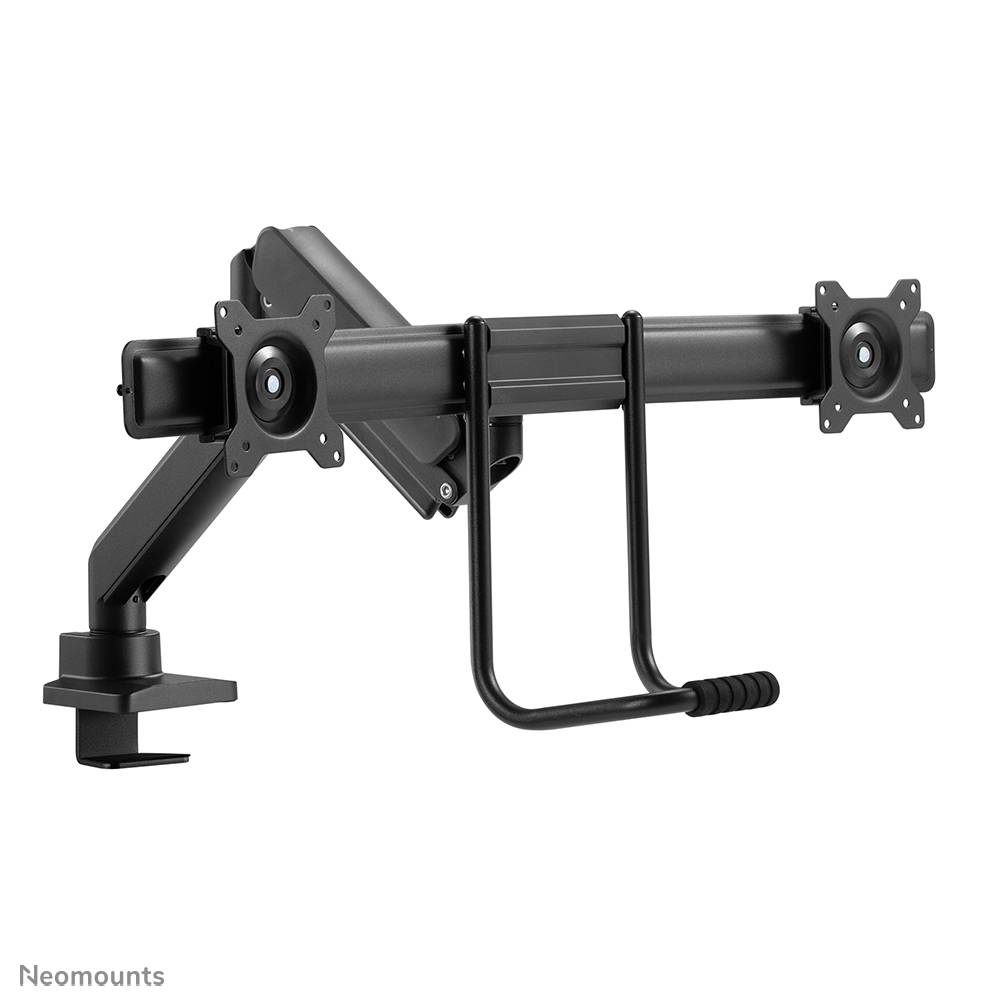 Rca Informatique - image du produit : NEOMOUNTS BY NEWSTAR SCREEN DESK MOUNT 2 SCREENS(TOPFIX CLAM