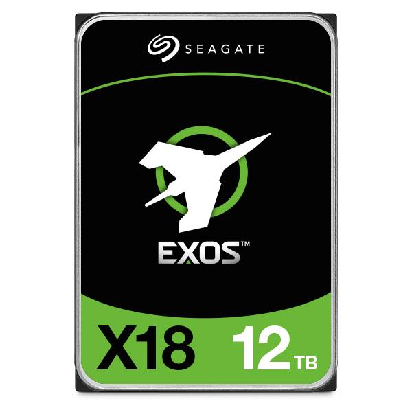 Rca Informatique - image du produit : SEAGATE HDD EXOS X18 SATA III 3.5-INCH 12TB ST12000NM000J