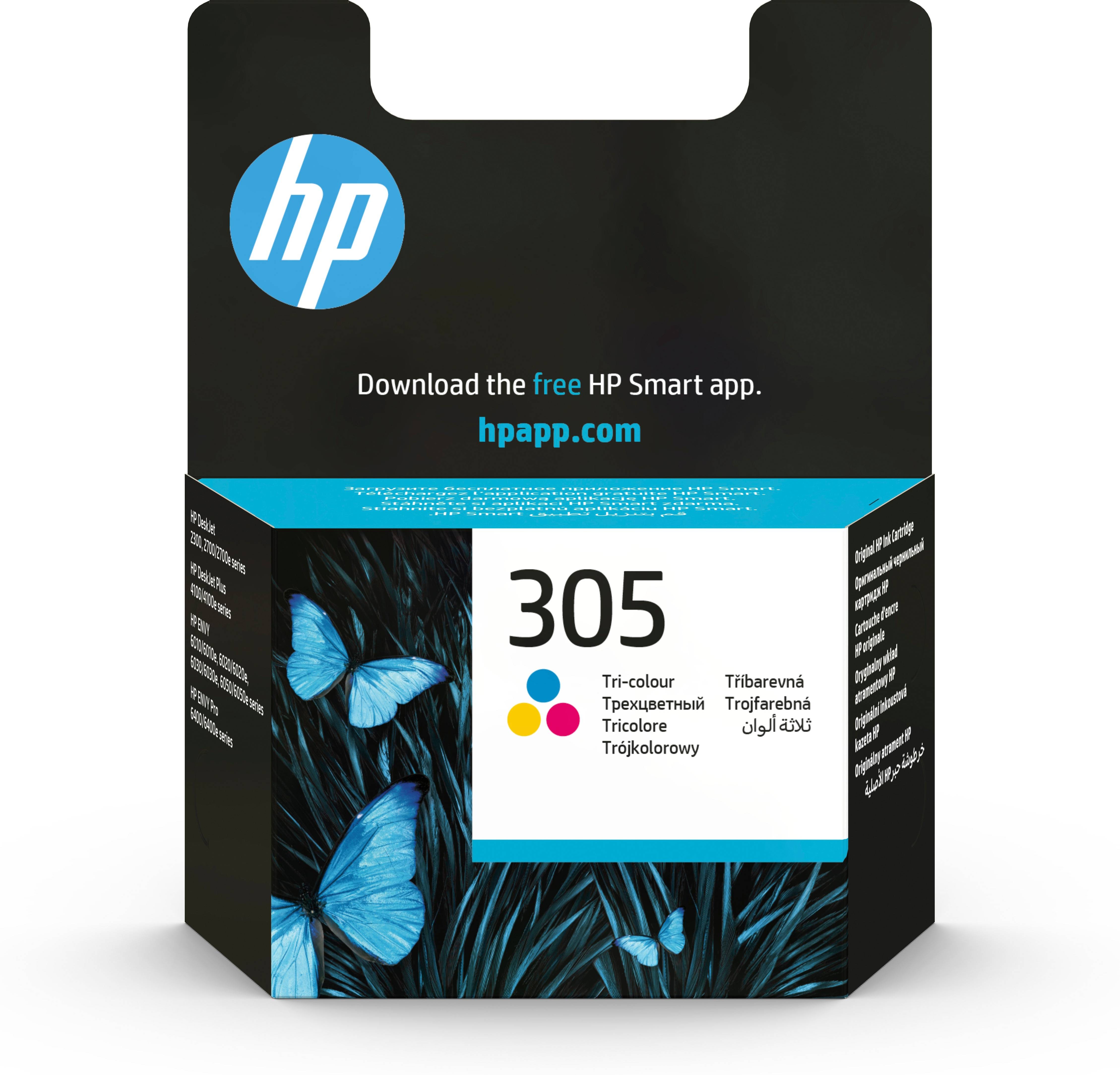 Rca Informatique - image du produit : HP 305 TRI-COLOR ORG. INK CARTR ORIGINAL INK CARTRIDGE