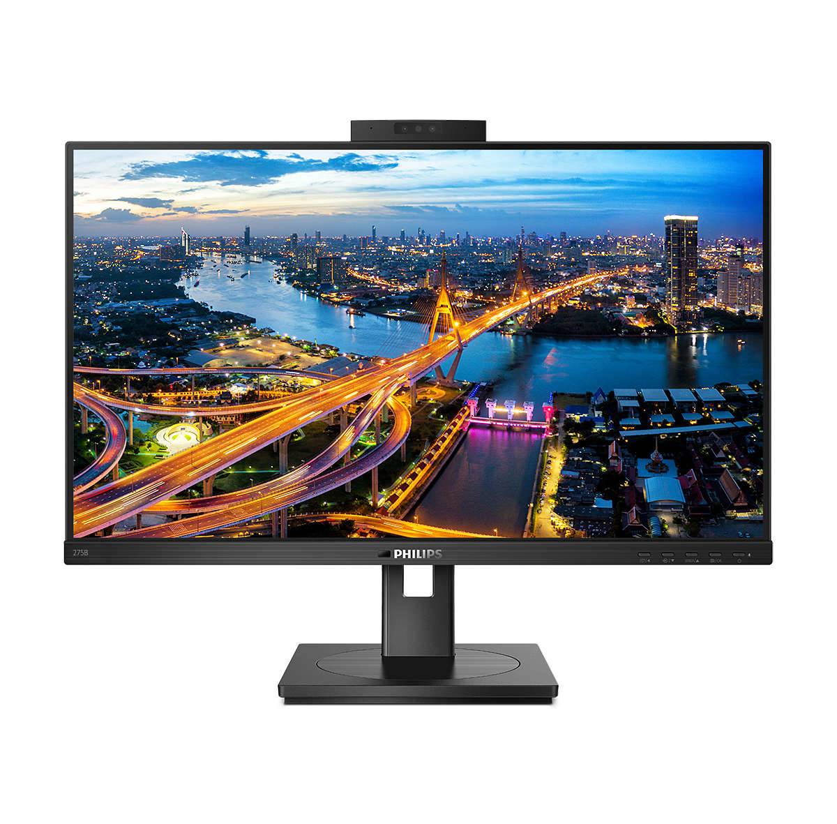 Rca Informatique - image du produit : 275B1H/00 27IN IPS QHD 350CD/4MS/HDMI/DP/3USB/USB-B/HAS