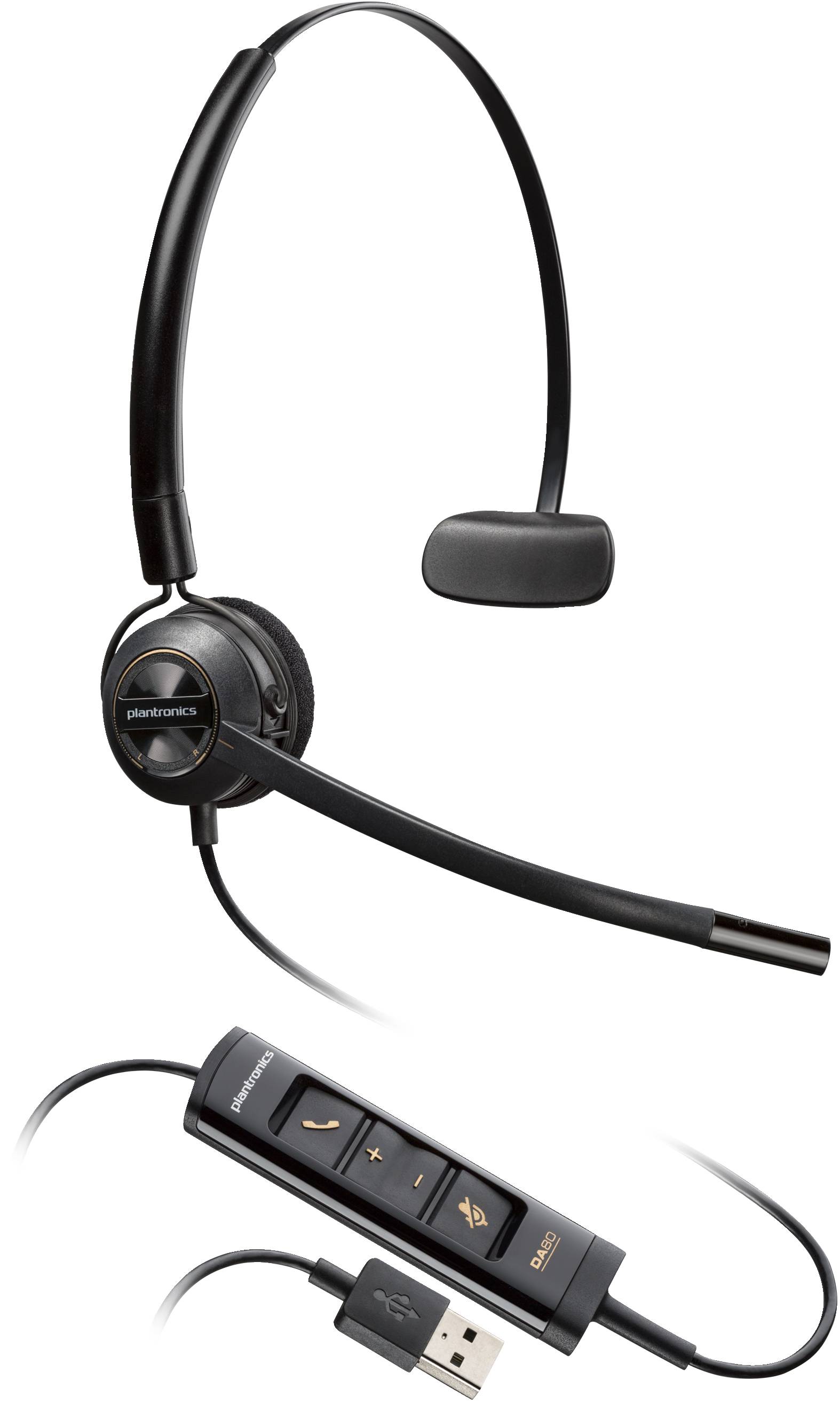 Rca Informatique - Image du produit : ENCOREPRO 545 USB CONVERTIBLE USB CALL CENTER HEADSET