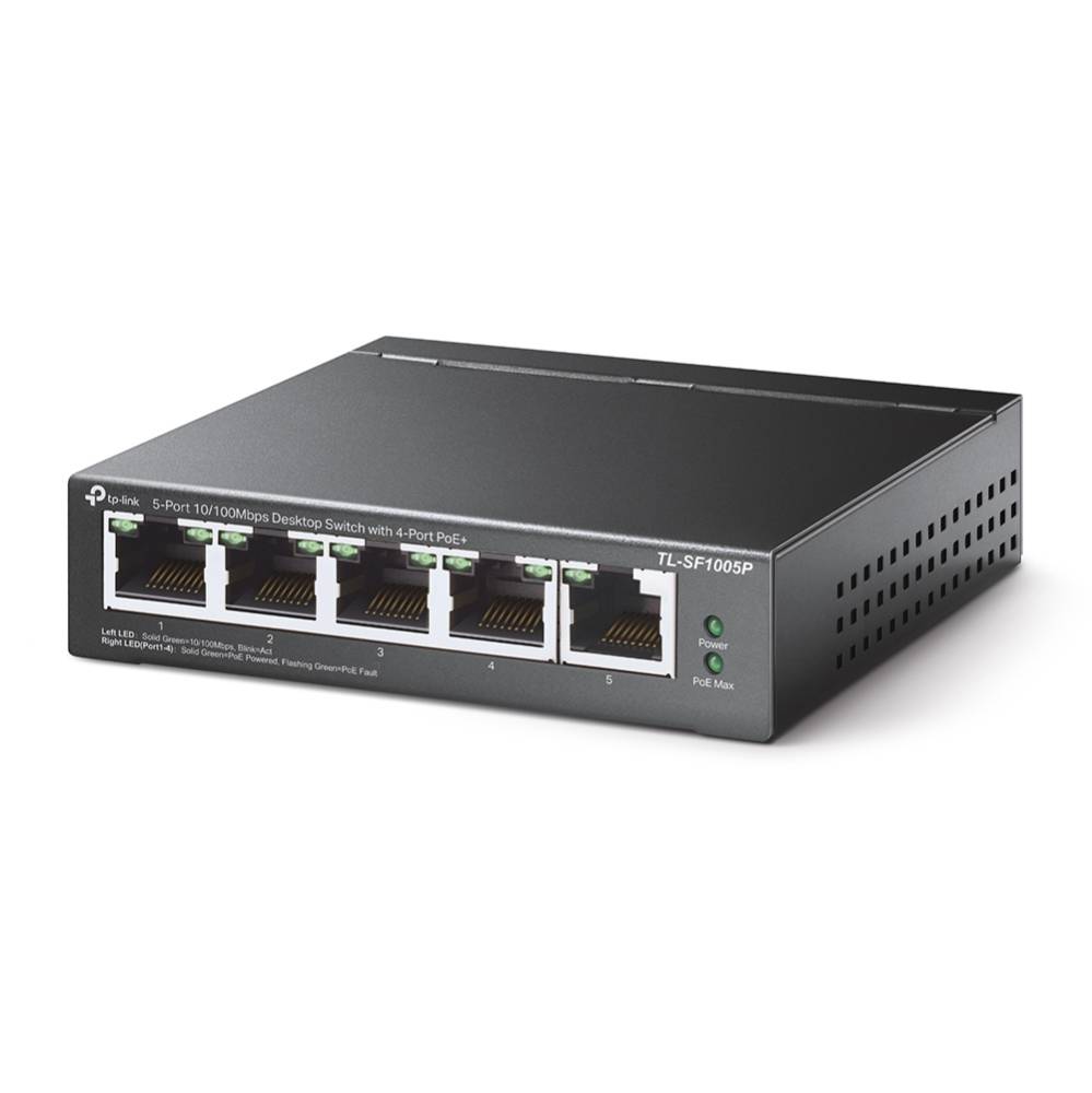 Rca Informatique - image du produit : 5PORT 10/100MBPS DESKTOP SWITCH IN