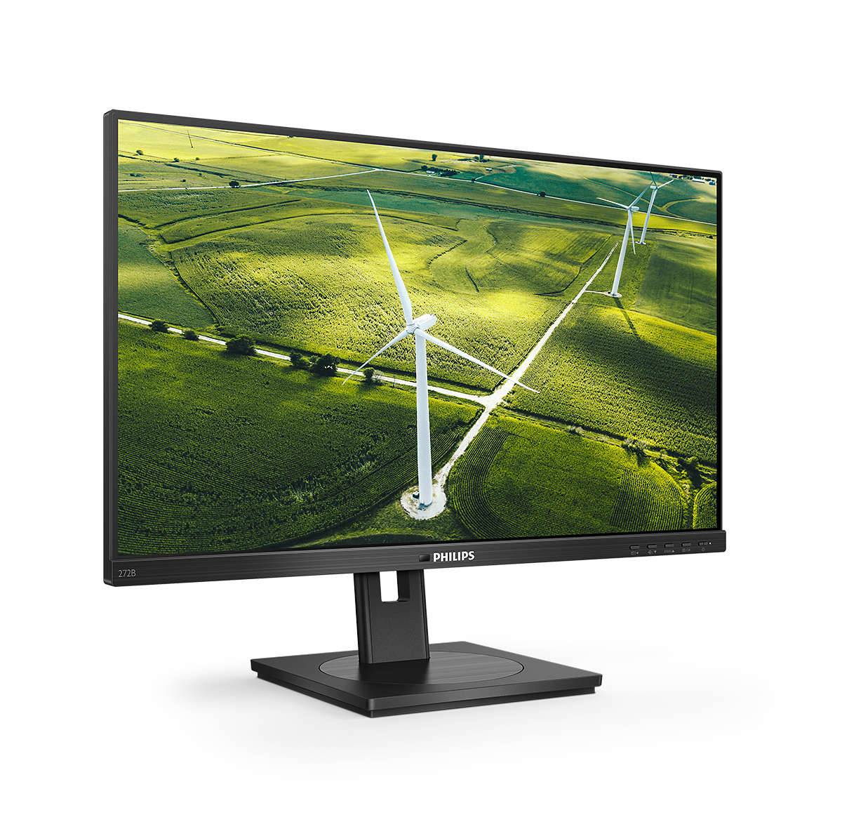 Rca Informatique - image du produit : 272B1G/00 27IN IPS FHD 250CD/HDMI/DP/4UBS/USB-B/HAS