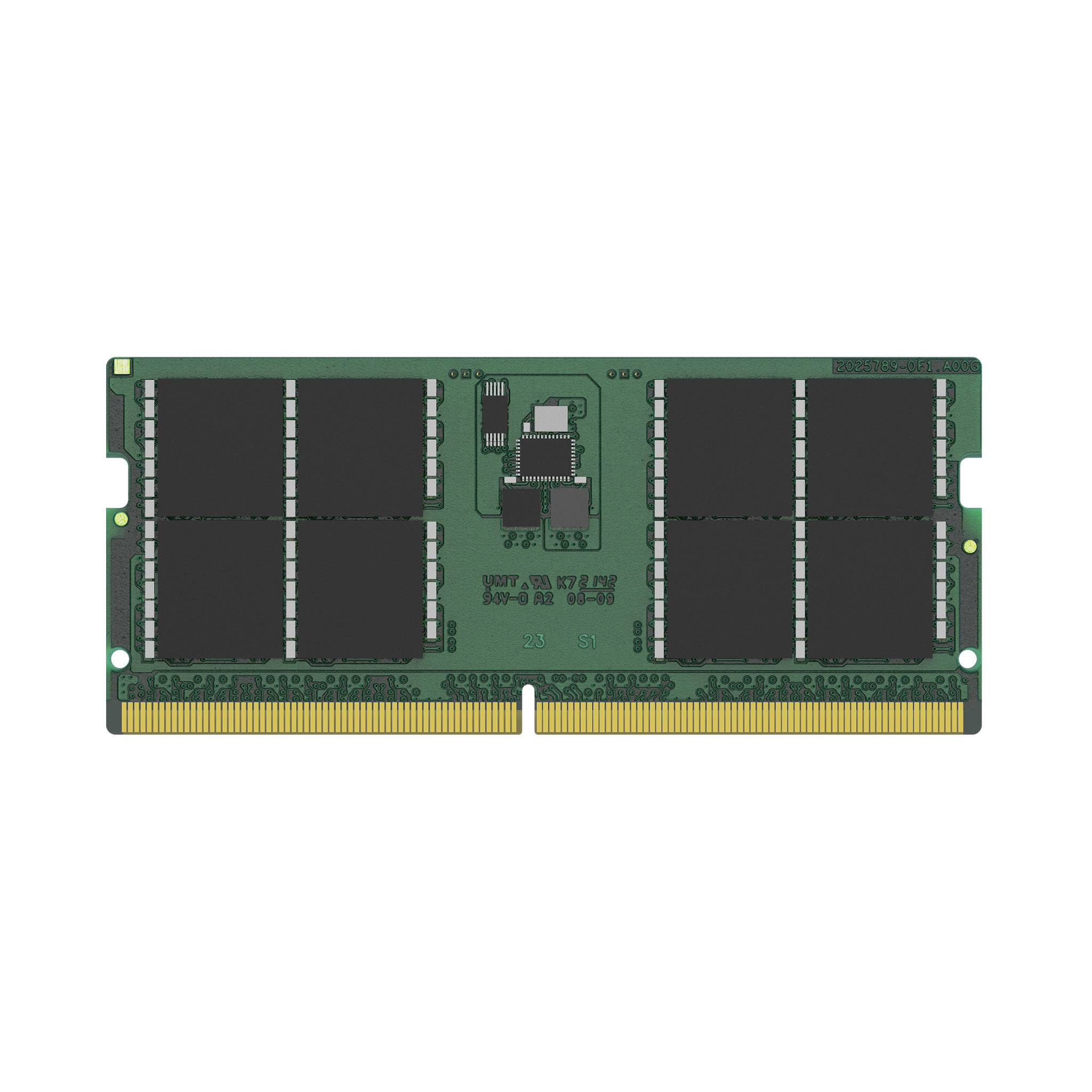 Rca Informatique - image du produit : 32GB DDR5-5200MT/S NON-ECC CL42 SODIMM 2RX8