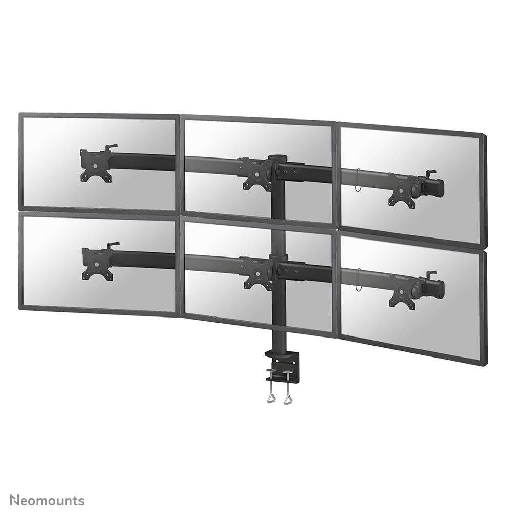 Rca Informatique - image du produit : DESK MOUNT FOR 6SCREENS 19-27IN FLATSCREEN DESK MOUNT CLAMP