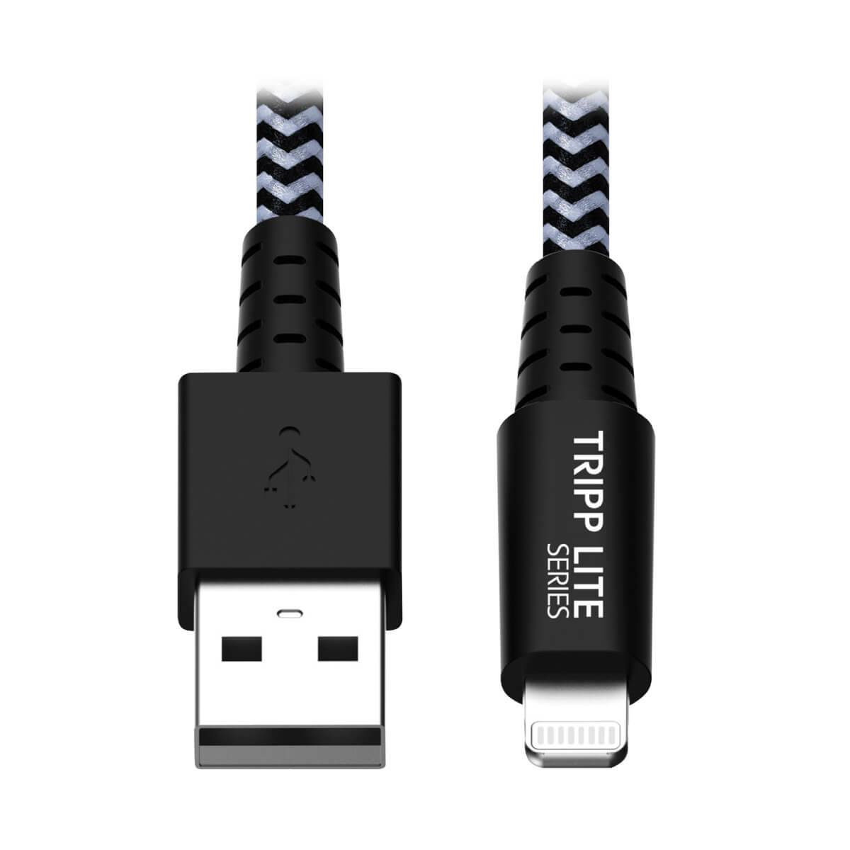 Rca Informatique - image du produit : USB SYNC CHARGE CBL HVY DUTY WITH LIGHTNING CONNECTOR 0.91 M