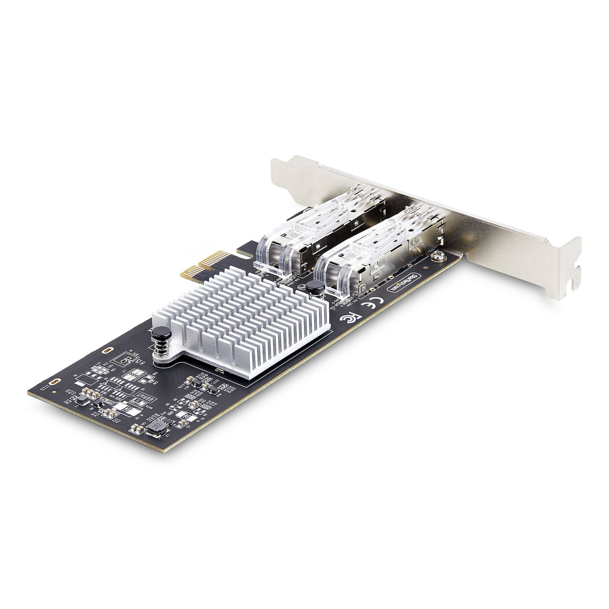 Rca Informatique - image du produit : 2-PORT GBE SFP NETWORK CARD - FIBER OPTIC GIGABIT NIC/CONTROLL