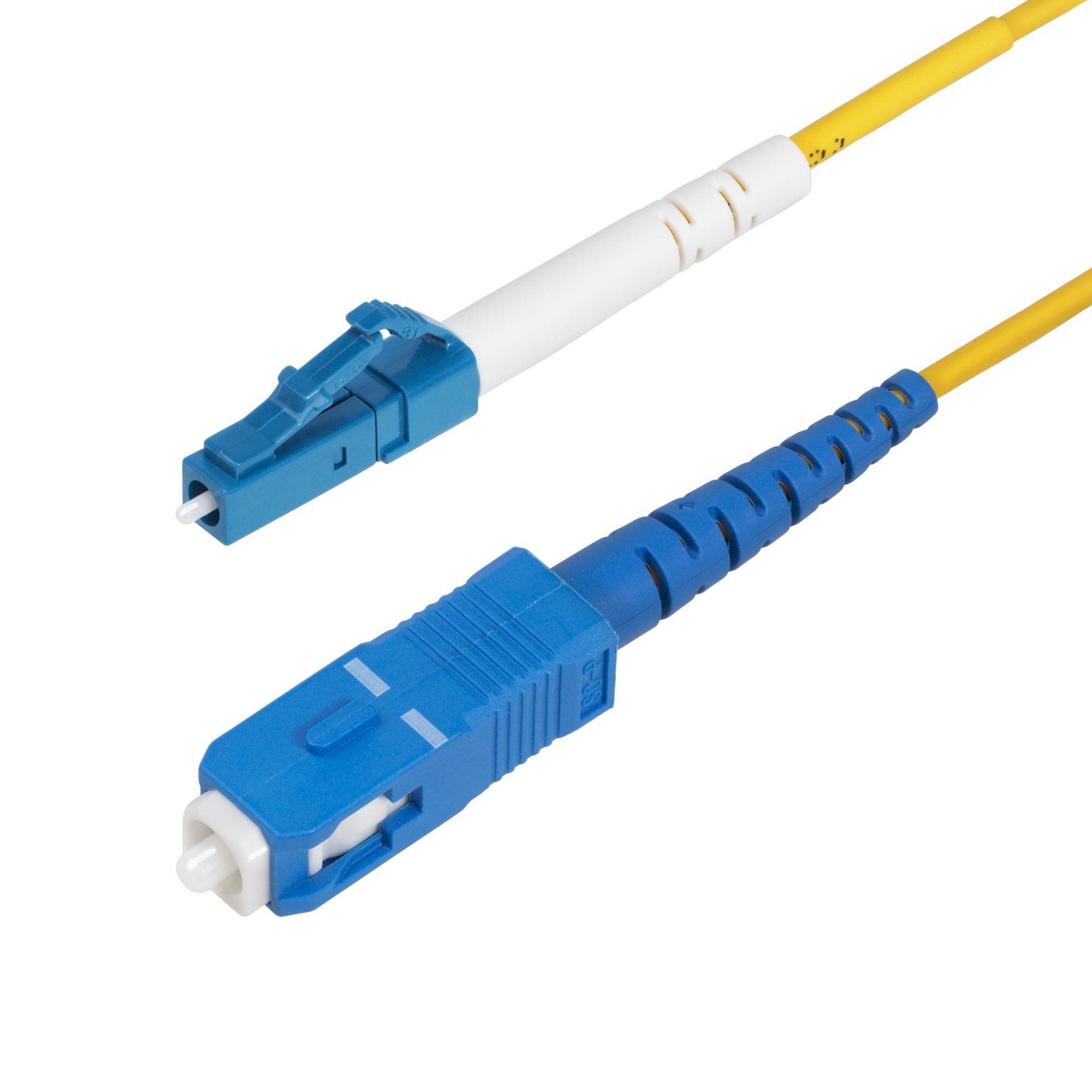 Rca Informatique - image du produit : LC/LC SINGLE MODE FIBER CABLE OS2/UPC/SIMPLEX/LSZH