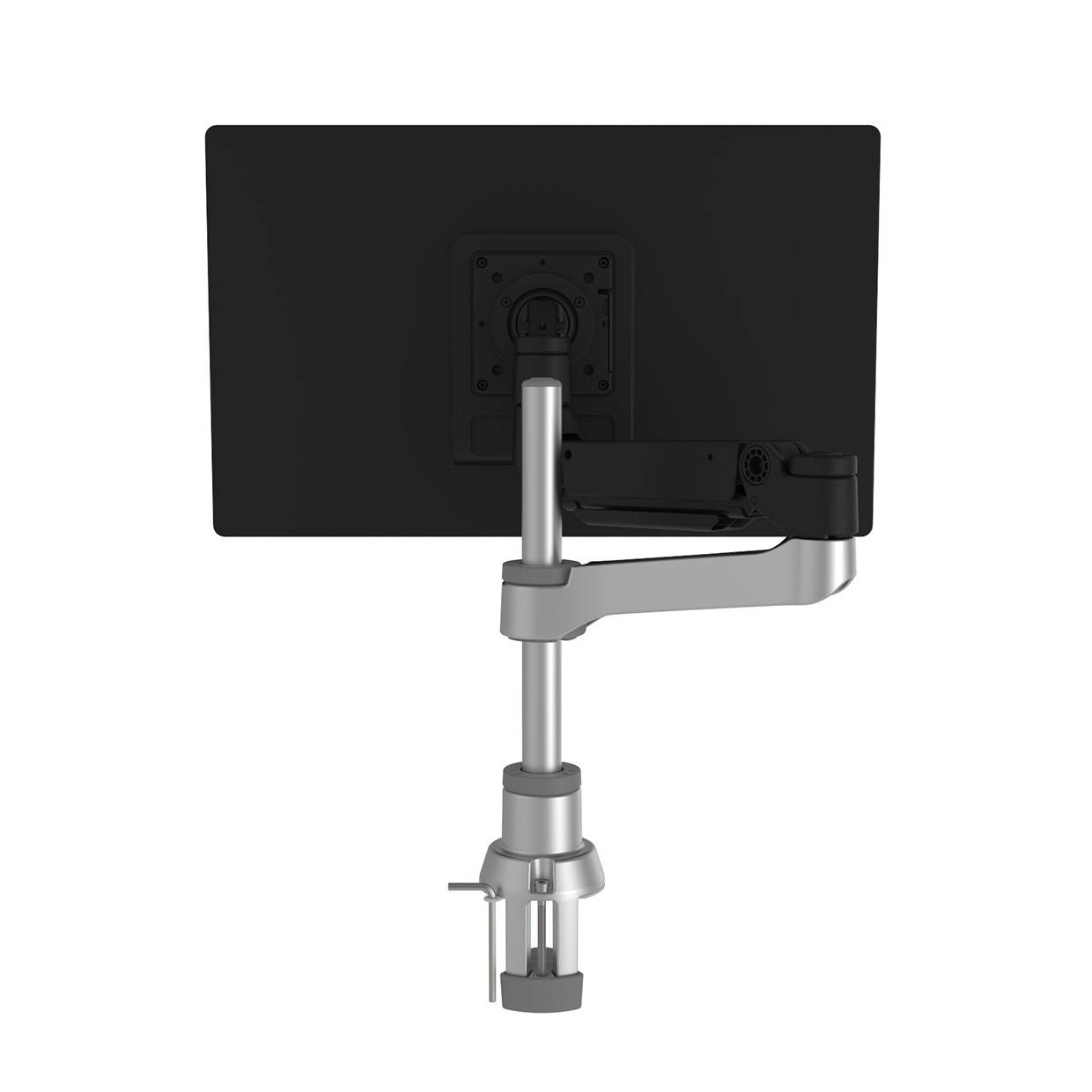 Rca Informatique - image du produit : R-GO CAPARO 4 MONITOR ARM GAS SPRING/3-9 KG/DYNAMIC/SILVER