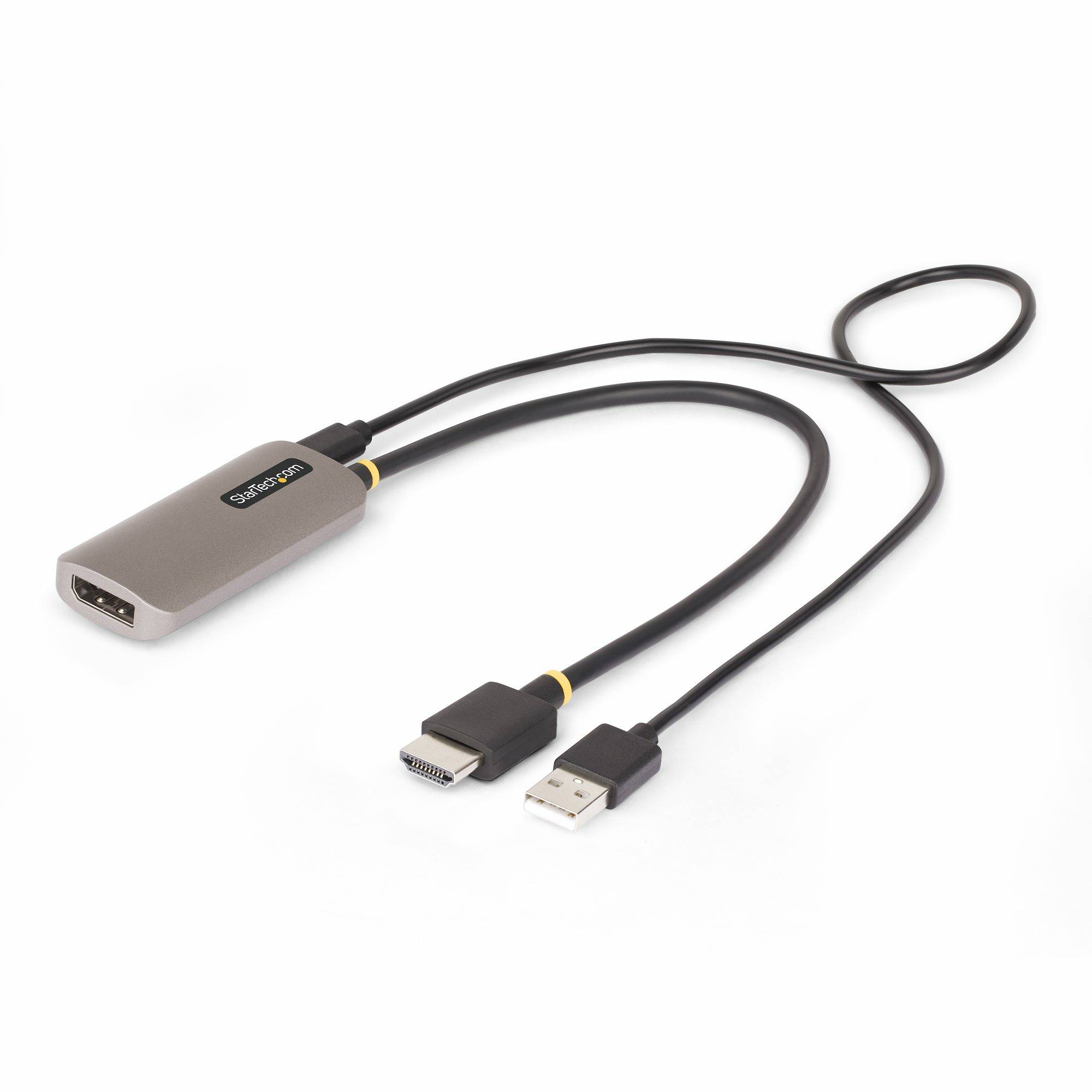 Rca Informatique - image du produit : HDMI TO DISPLAYPORT ADAPTER - HDMI 2.1 TO DP 1.4 VIDEO CONVERT