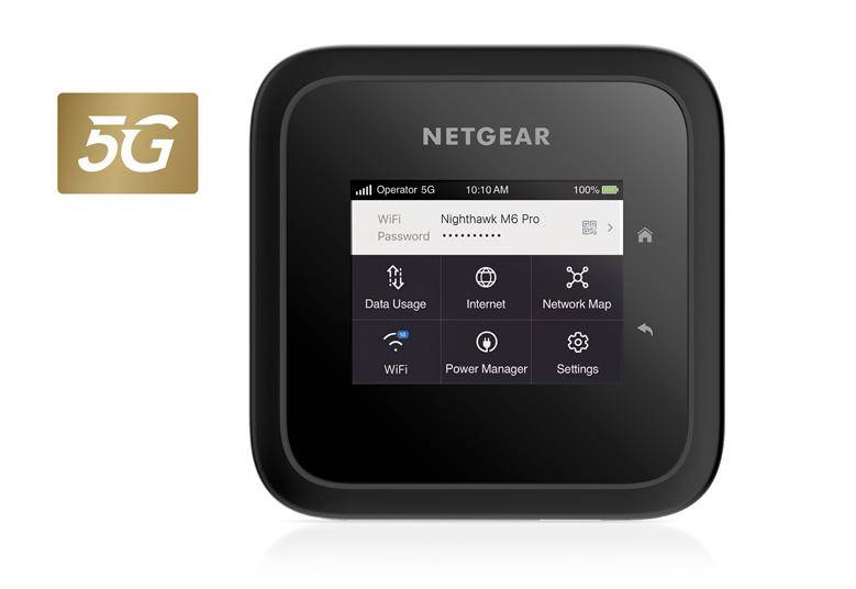 Rca Informatique - image du produit : IL ROUTER MOBILE NETGEAR NIGHTHAWK M6 PRO OFFRE 5G 6GBPS