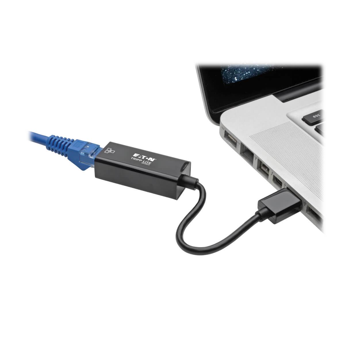 Rca Informatique - image du produit : USB 3.0 TO GIGABIT ETHERNET NIC