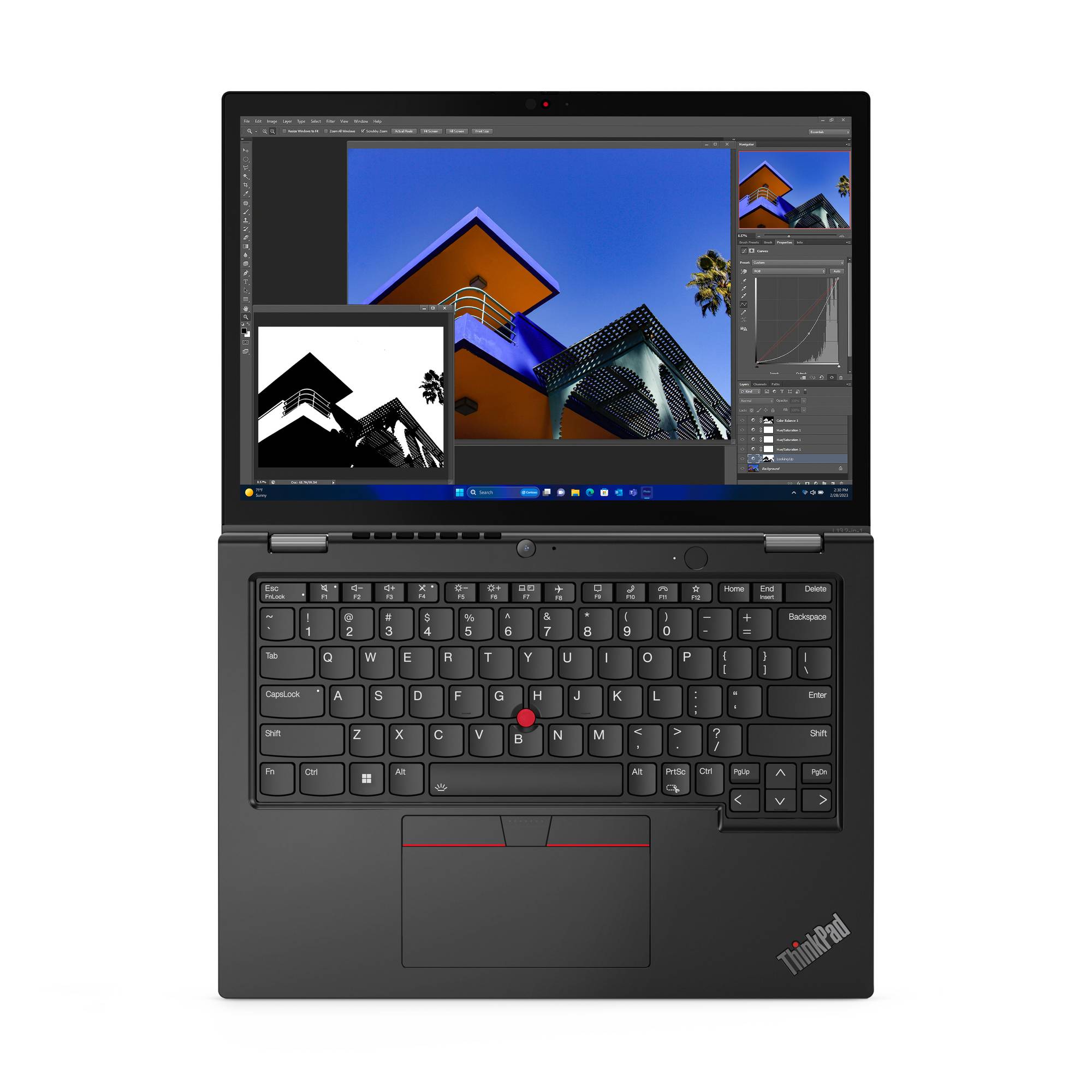 Rca Informatique - image du produit : THINKPAD L13 2IN1 ULTRA 7 155U 512GB 16GB 13IN NOOD W11P