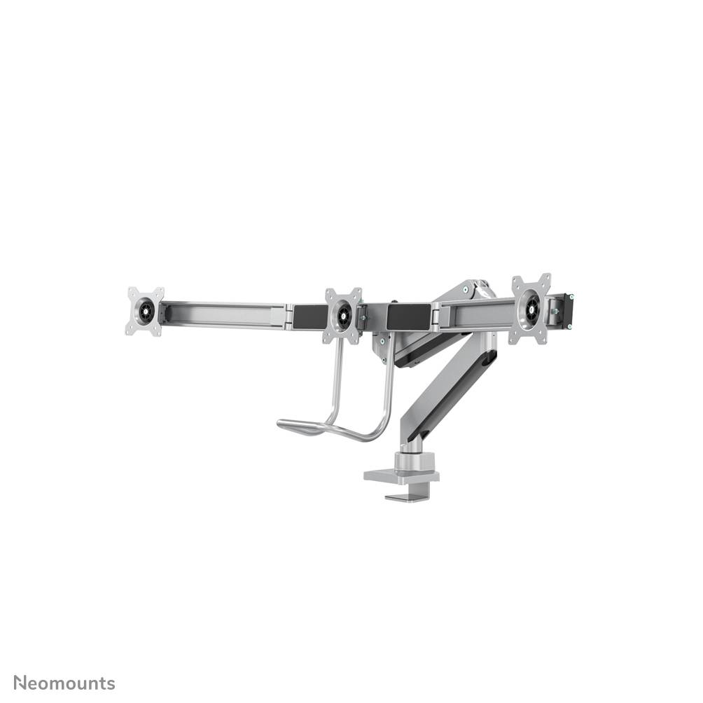 Rca Informatique - image du produit : NEOMOUNTS FLAT SCREEN DESK MOUN 10-27IN DESK CLAMP/GROMMET SILV