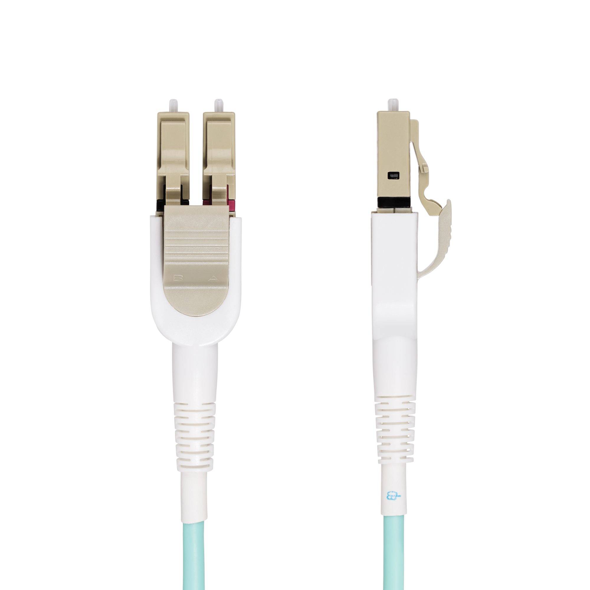 Rca Informatique - image du produit : OM4 LC/LC MULTIMODE FIBER CABLE LSZH - 50/125 100G