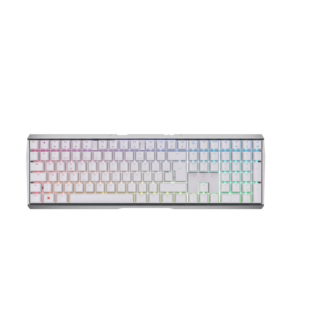 Rca Informatique - image du produit : CHERRY MX 3.0S WIRELESS BT FRANCE WHITE