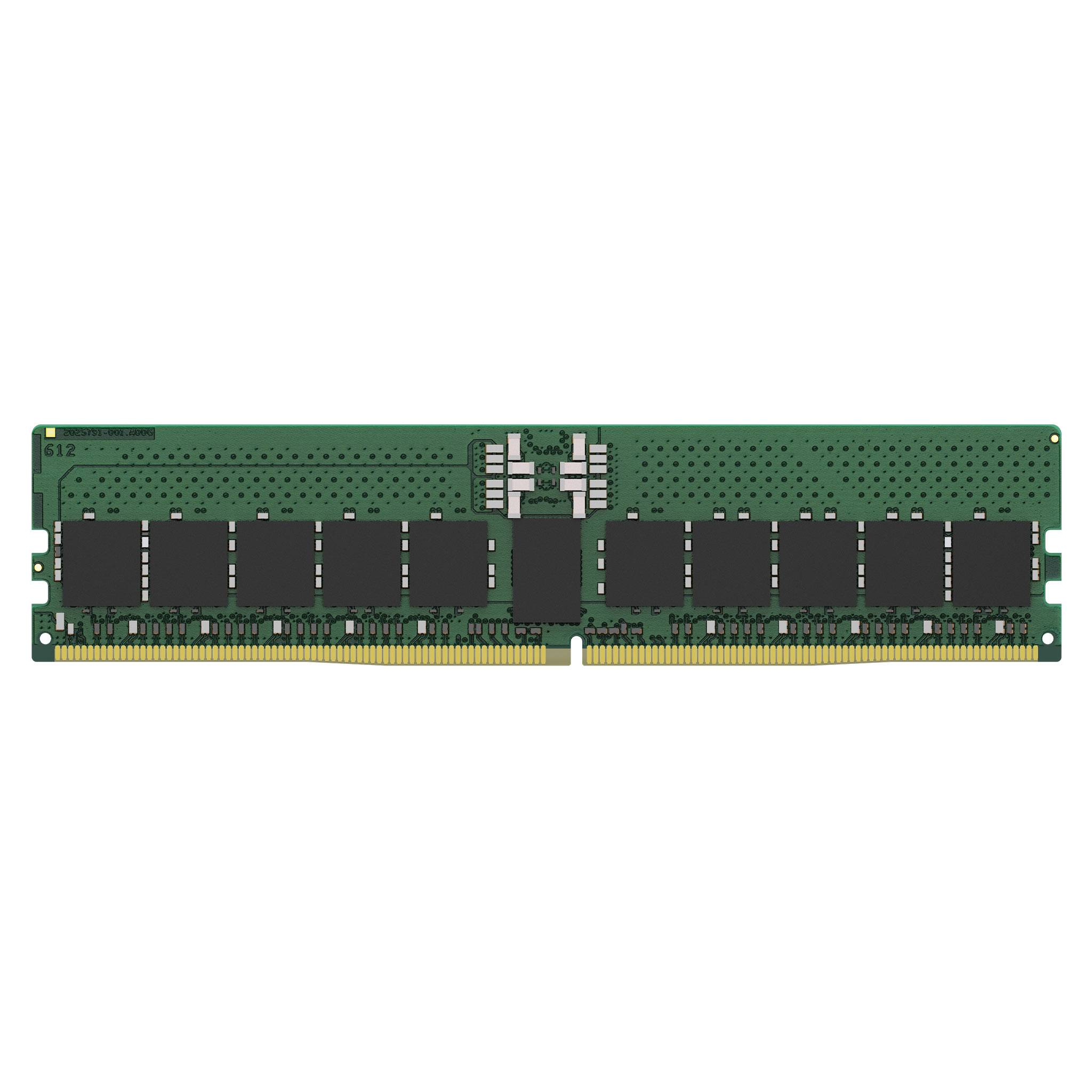 Rca Informatique - image du produit : 32GB DDR5-4800MT/S ECC REG CL40 DIMM 2RX8 HYNIX M RAMBUS