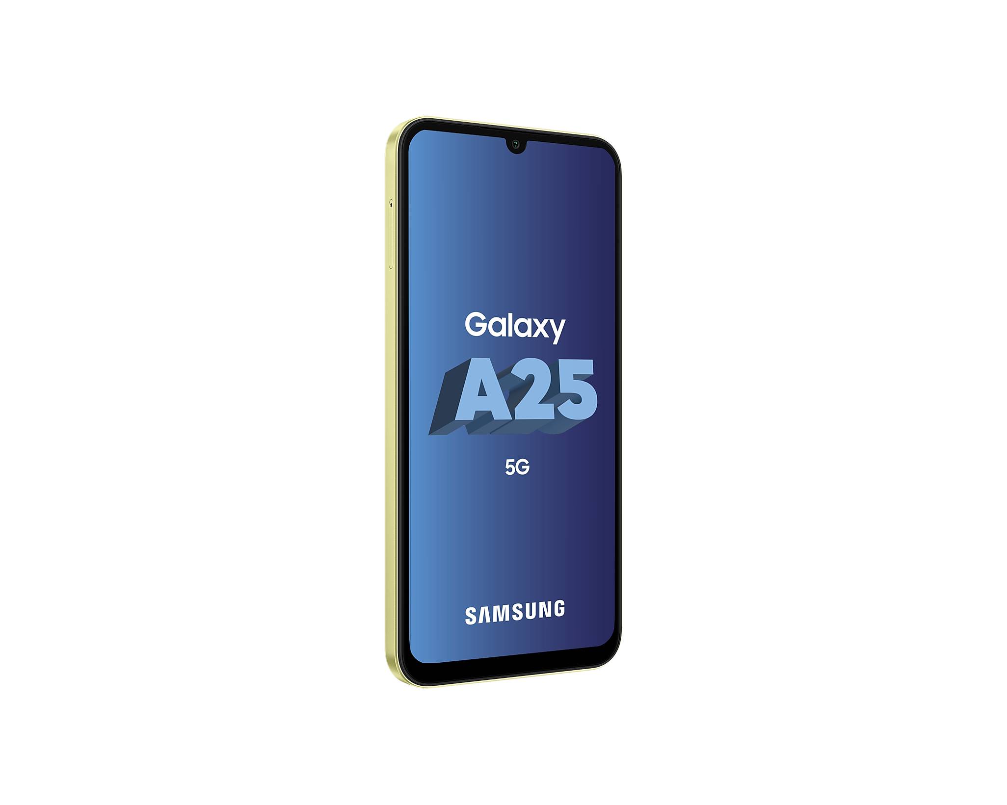 Rca Informatique - image du produit : SAMSUNG GALAXY A25 5G 256GB YELLOW 6.44IN ANDROID 14 USB TYP