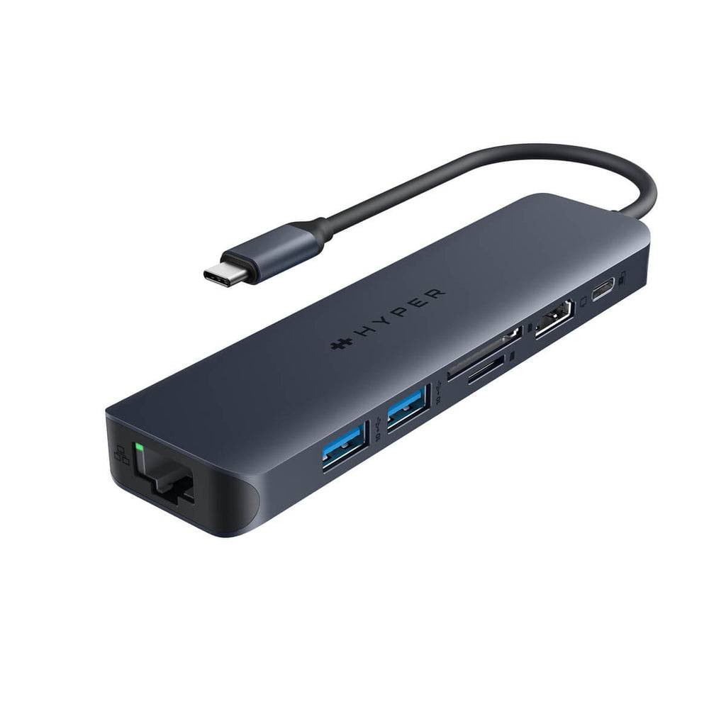 Rca Informatique - image du produit : HYPERDRIVE ECOSMART GEN.2 UNIVERSAL USB-C 7-IN-1 HUB W 100