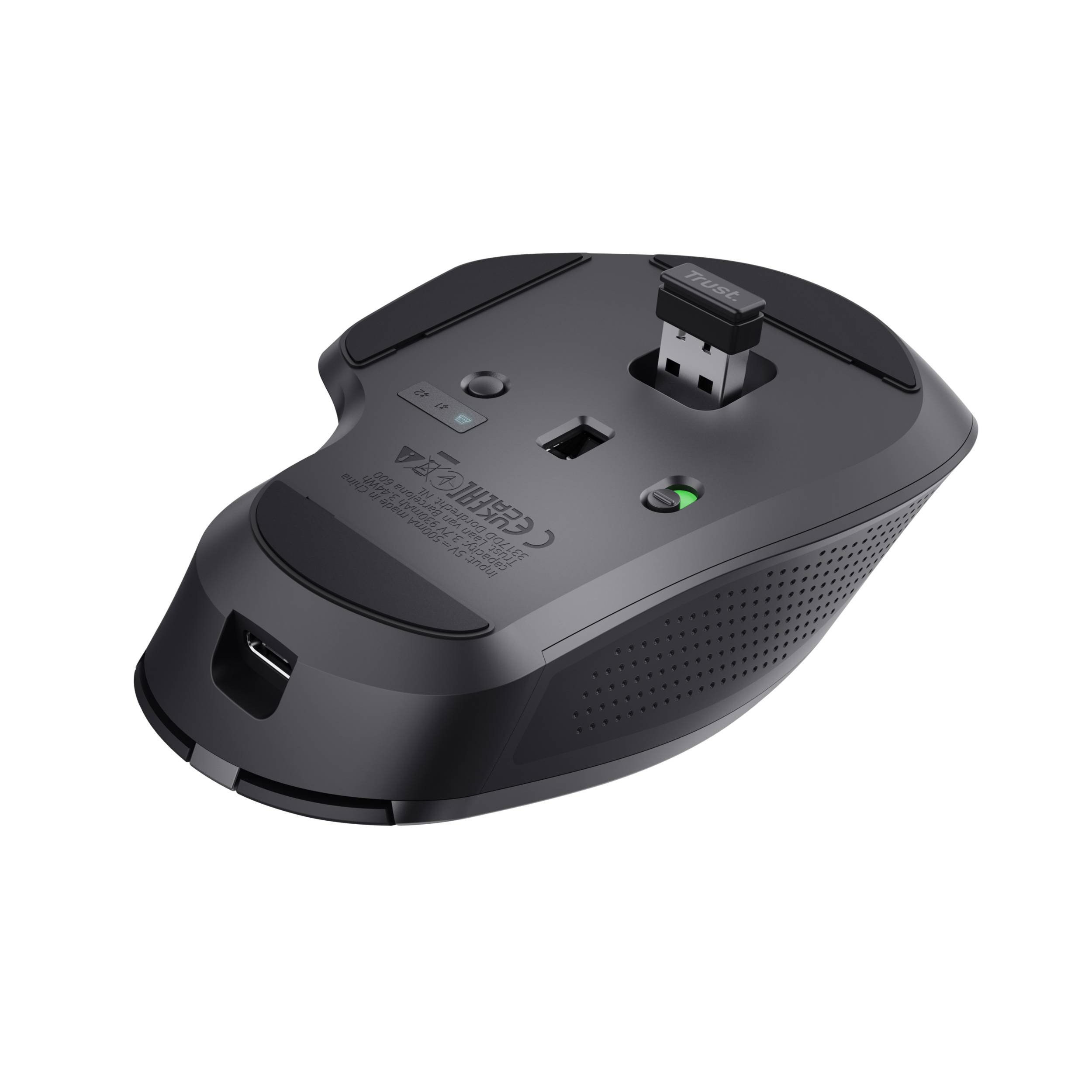 Rca Informatique - image du produit : OZAA+ MULTI-CONNECT WIRELESS MOUSE BLK