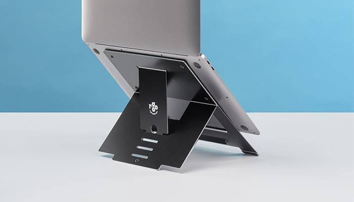 Rca Informatique - image du produit : R-GO RISER FLEXIBLE LAPTOP STAND-ADJUSTABLE/SILVER