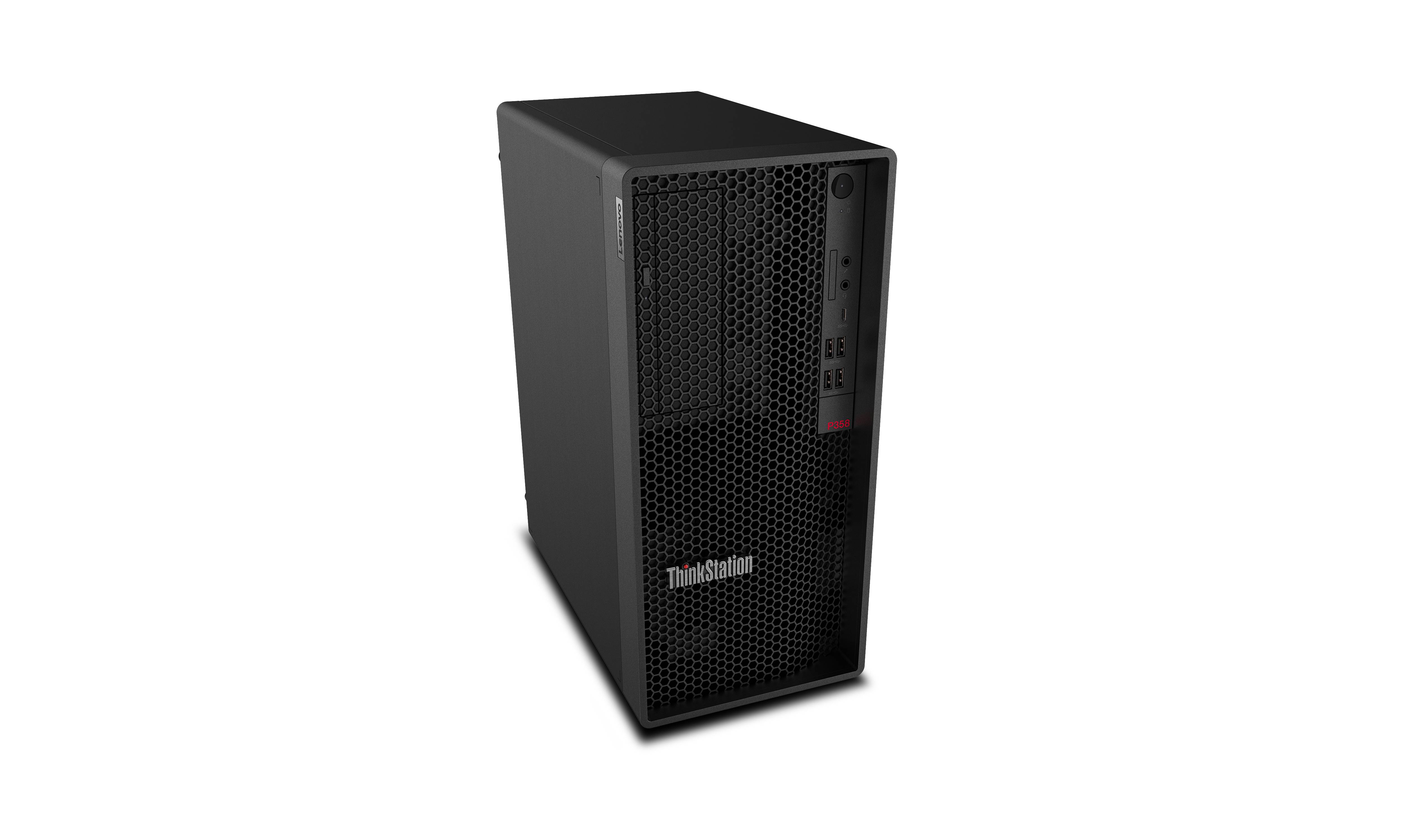 Rca Informatique - image du produit : THINKSTATION P358 TOWER AMD R- 7 PRO 5945 32 GB 1 TO SSD T1000