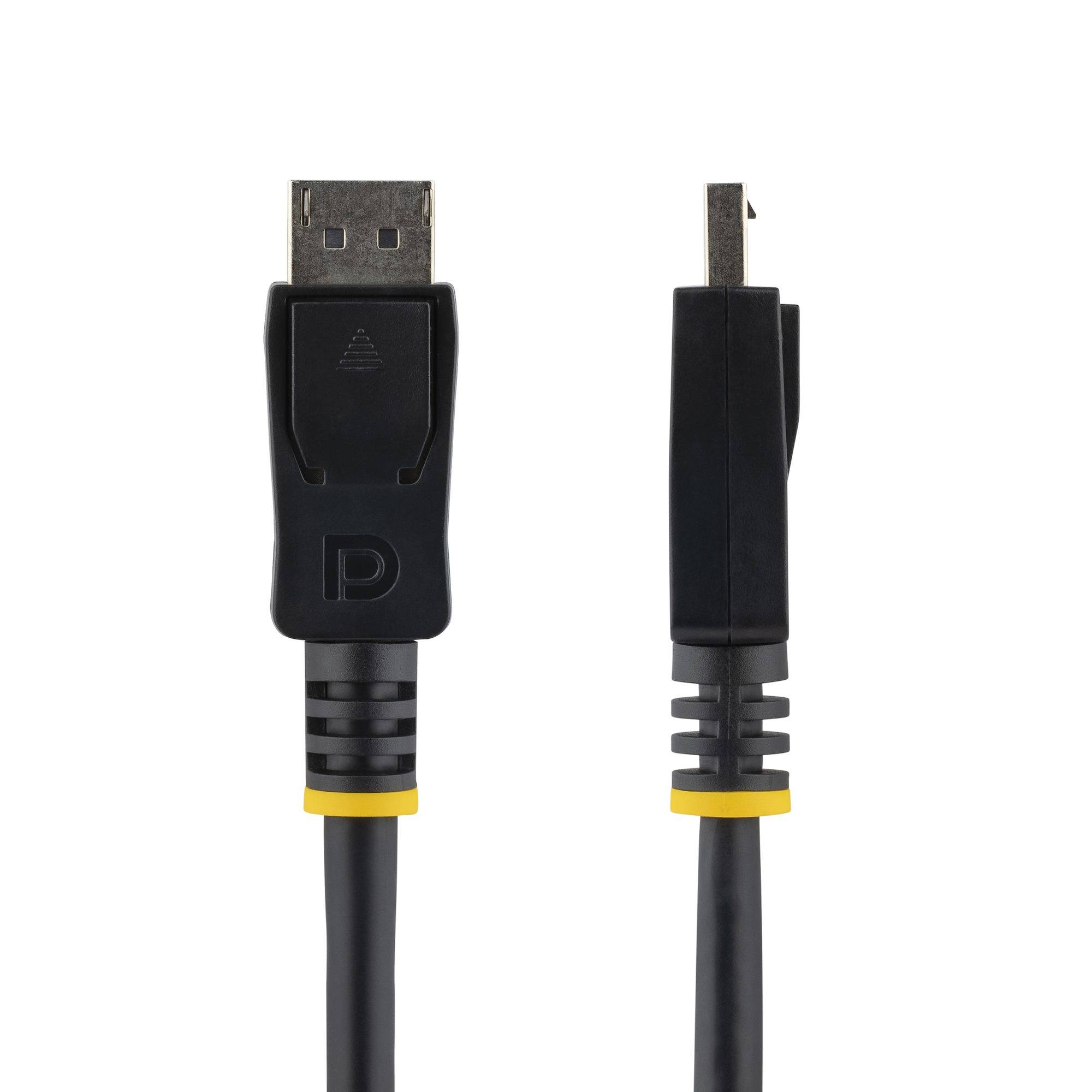 Rca Informatique - image du produit : CABLE VERROUILLABLE DISPLAYPORT - M/M - 1 M