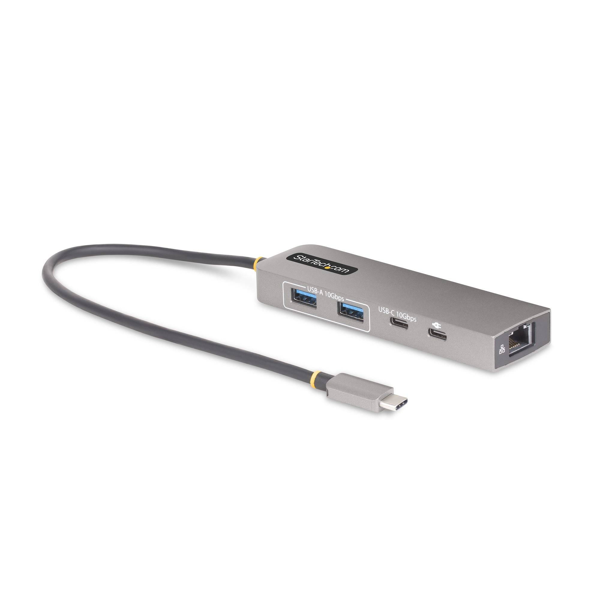 Rca Informatique - Image du produit : 3-PORT USB-C HUB 2.5GB ETHERNET 100W POWER DELIVERY PASSTHROUGH