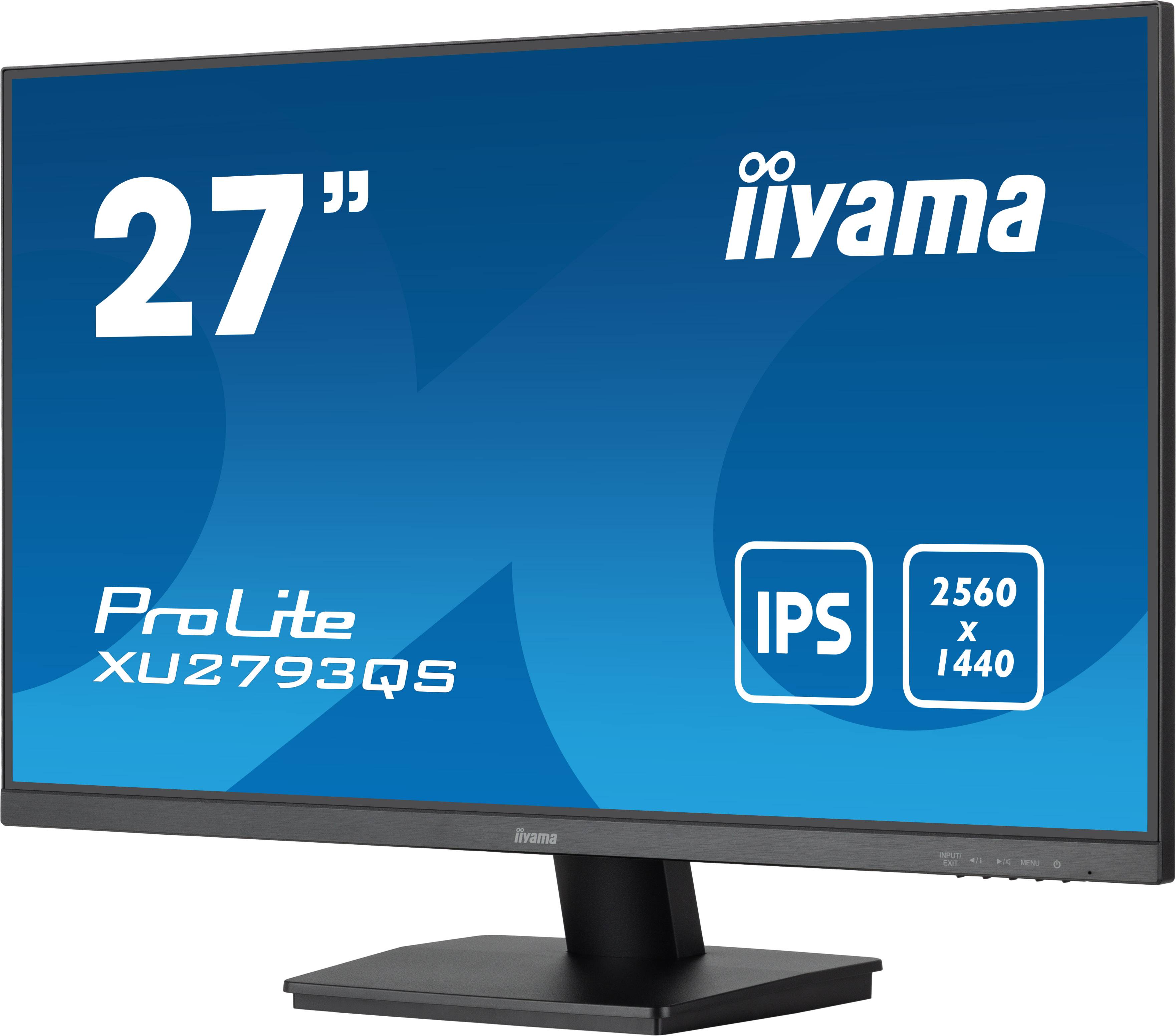 Rca Informatique - image du produit : 27IN ULTRA INCE IPS PANEL 2560X1440 100HZ 1MS 250CD/M2 130