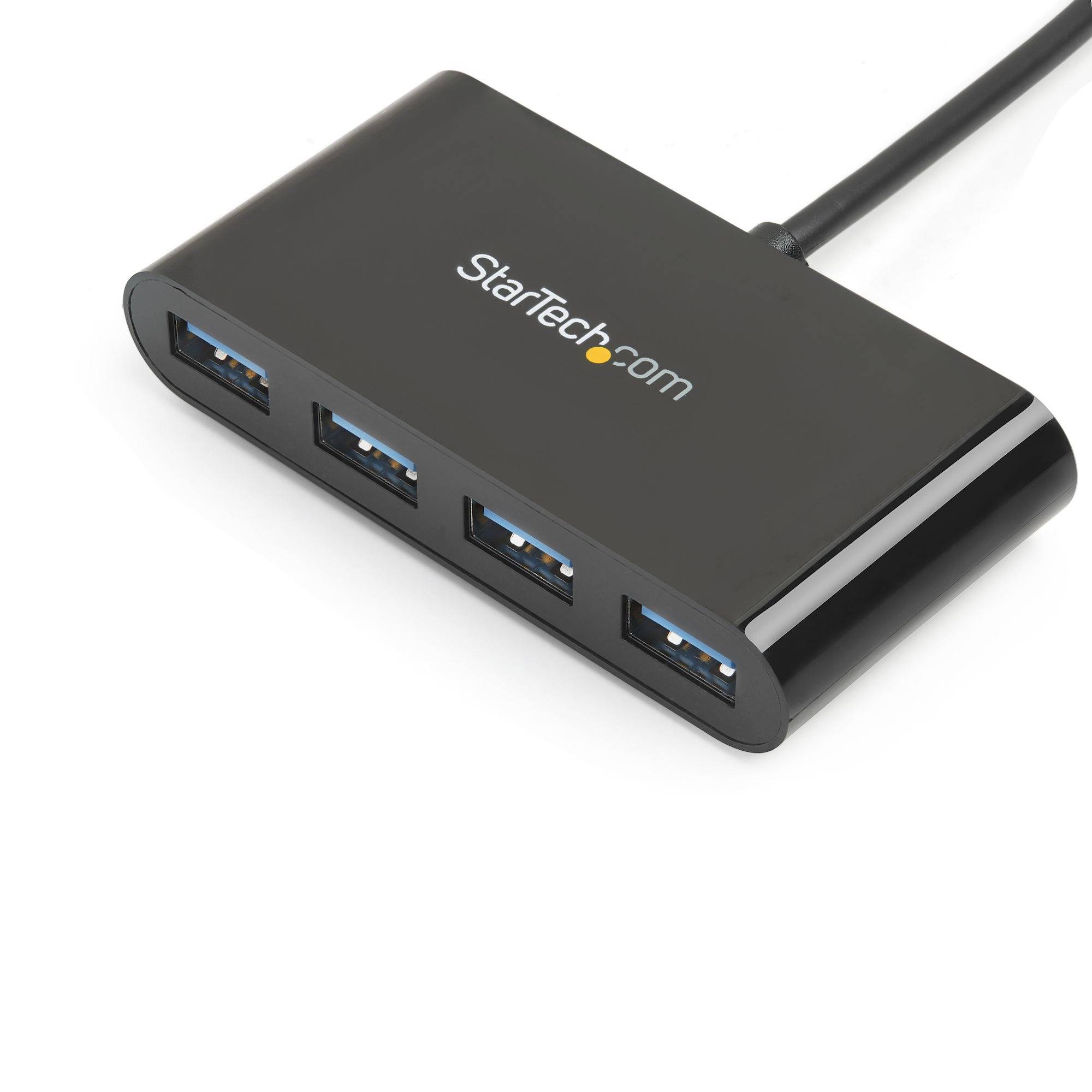 Rca Informatique - image du produit : HUB USB 3.0 4 PORTS - USB-C VERS 4X USB-A - ALIMENTE PAR BUS