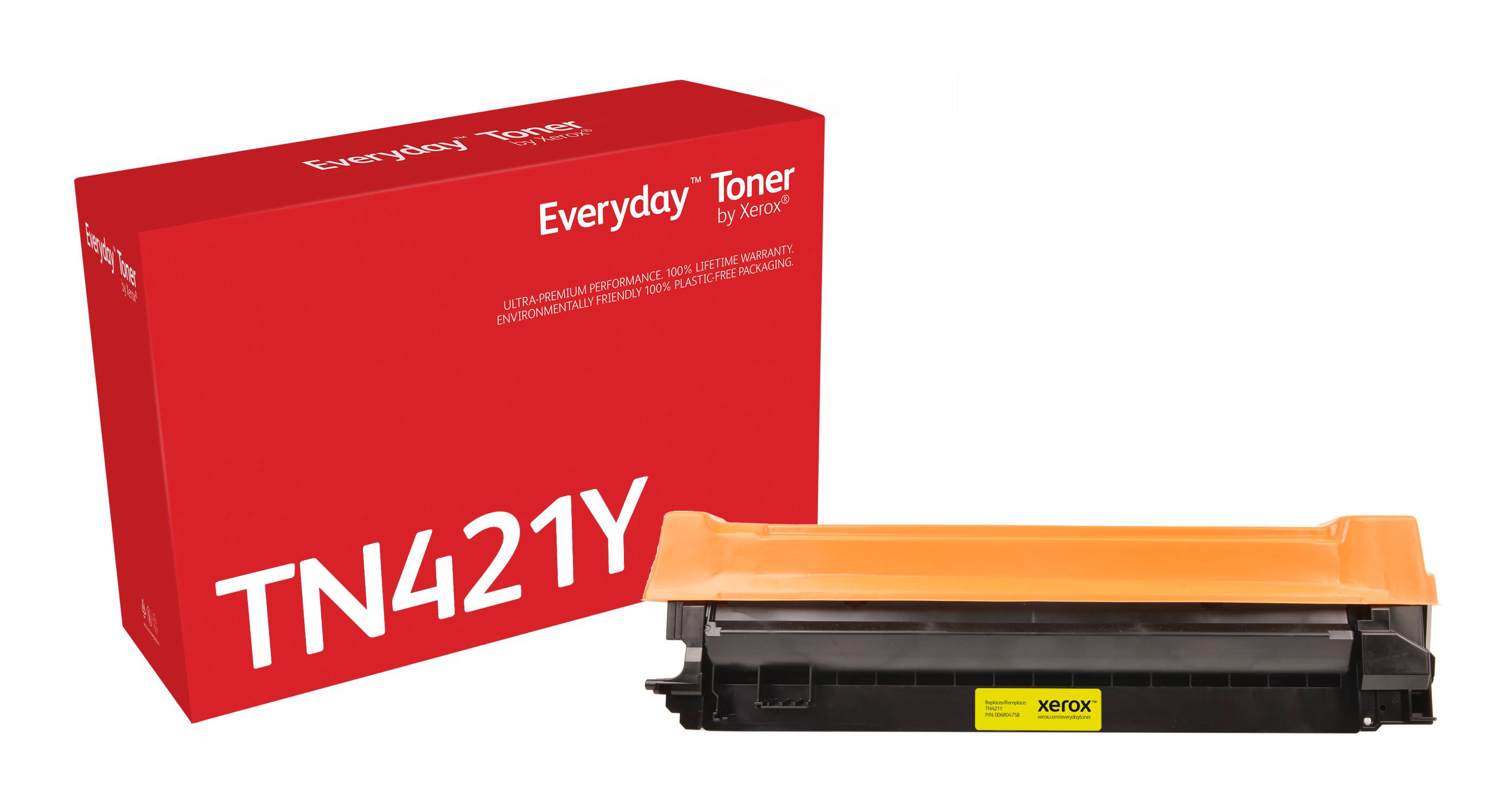 Rca Informatique - Image du produit : EVERYDAY YELLOW TONER COMPATIBLE WITH TN-421Y STANDARD