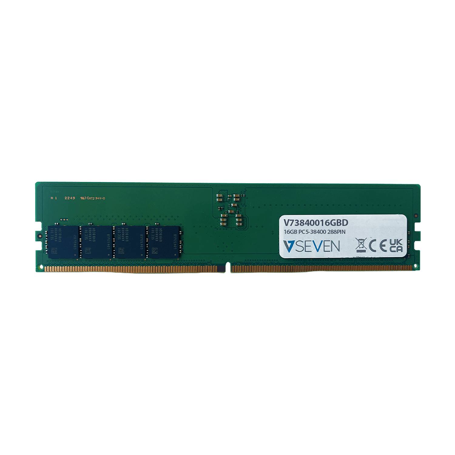 Rca Informatique - Image du produit : 16GB DDR5 PC5-38400 288PIN 4800MHZ DIMM