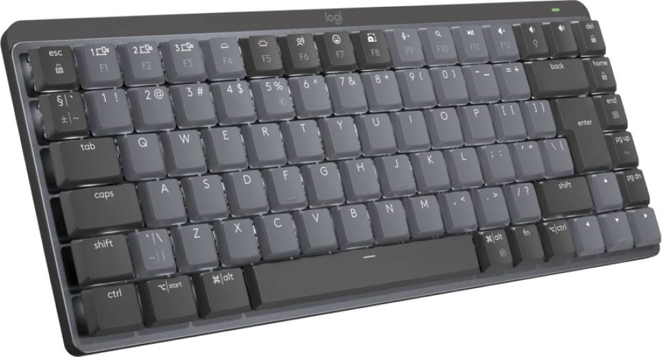 Rca Informatique - image du produit : MX MECH.MINI WRLS ILLUM.KEYB. GRAPHITE - US INTLL - EMEA