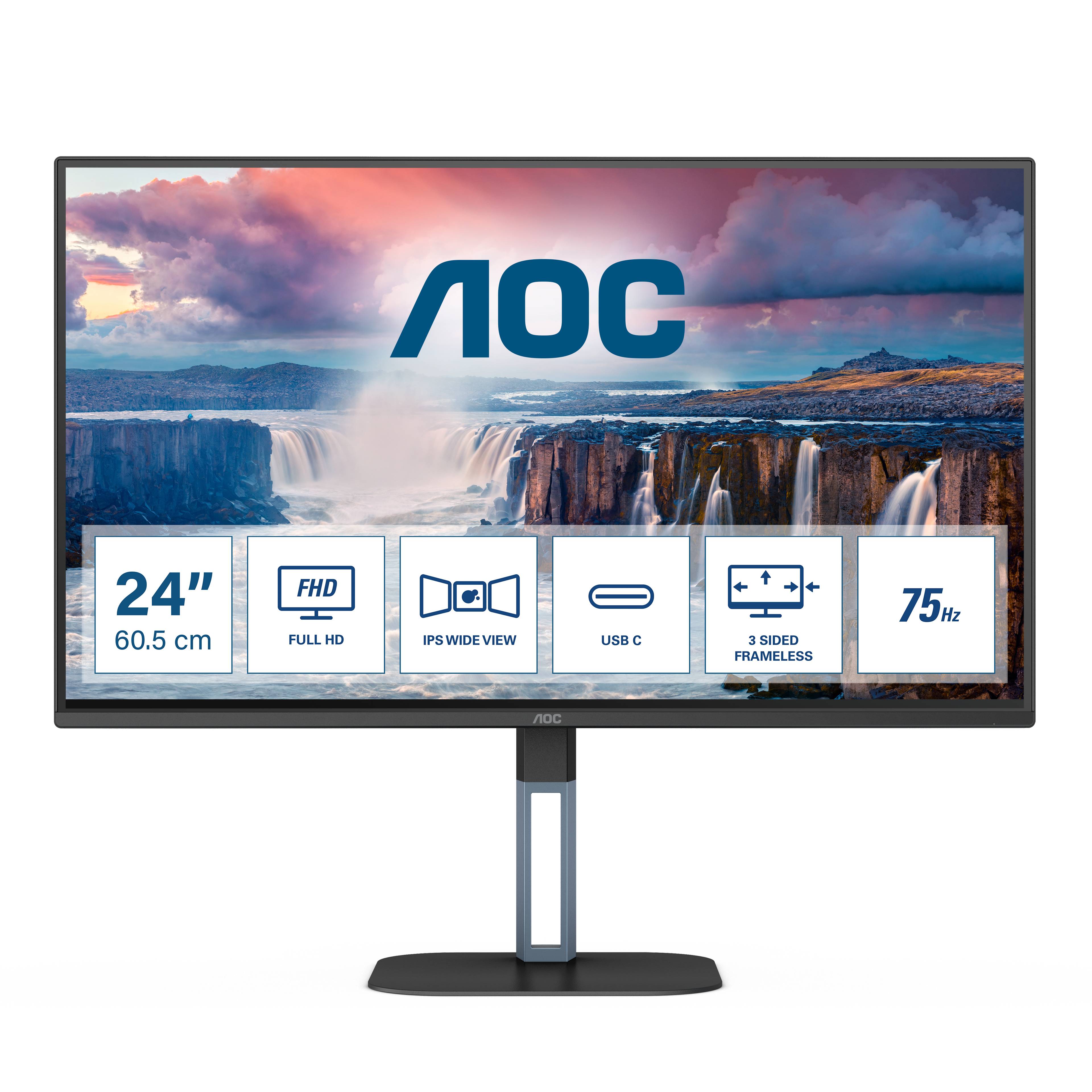 Rca Informatique - image du produit : 23.8 16:9 1920X1080 IPS 20M:1 178/1781 X 1.4