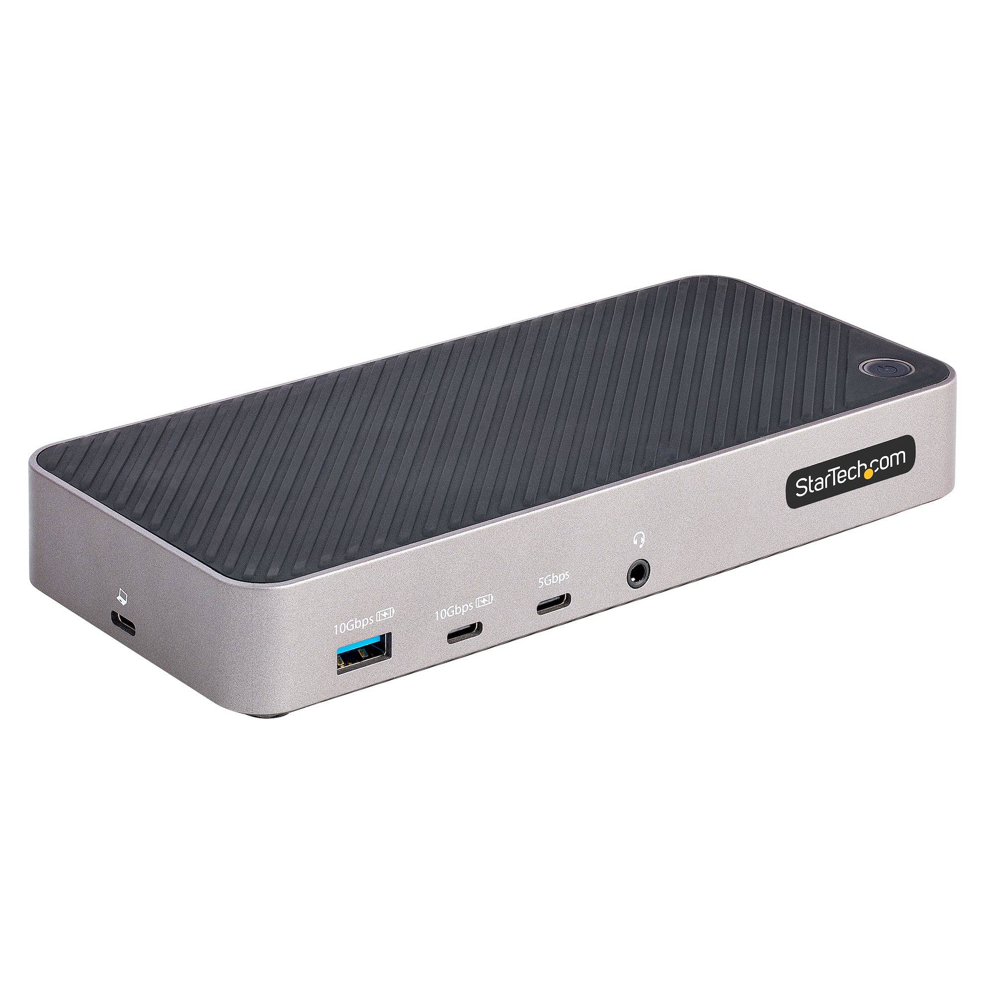 Rca Informatique - image du produit : STATION DACCUEIL USB-C DOCK TRIPLE HDMI/DP 4K USB-C