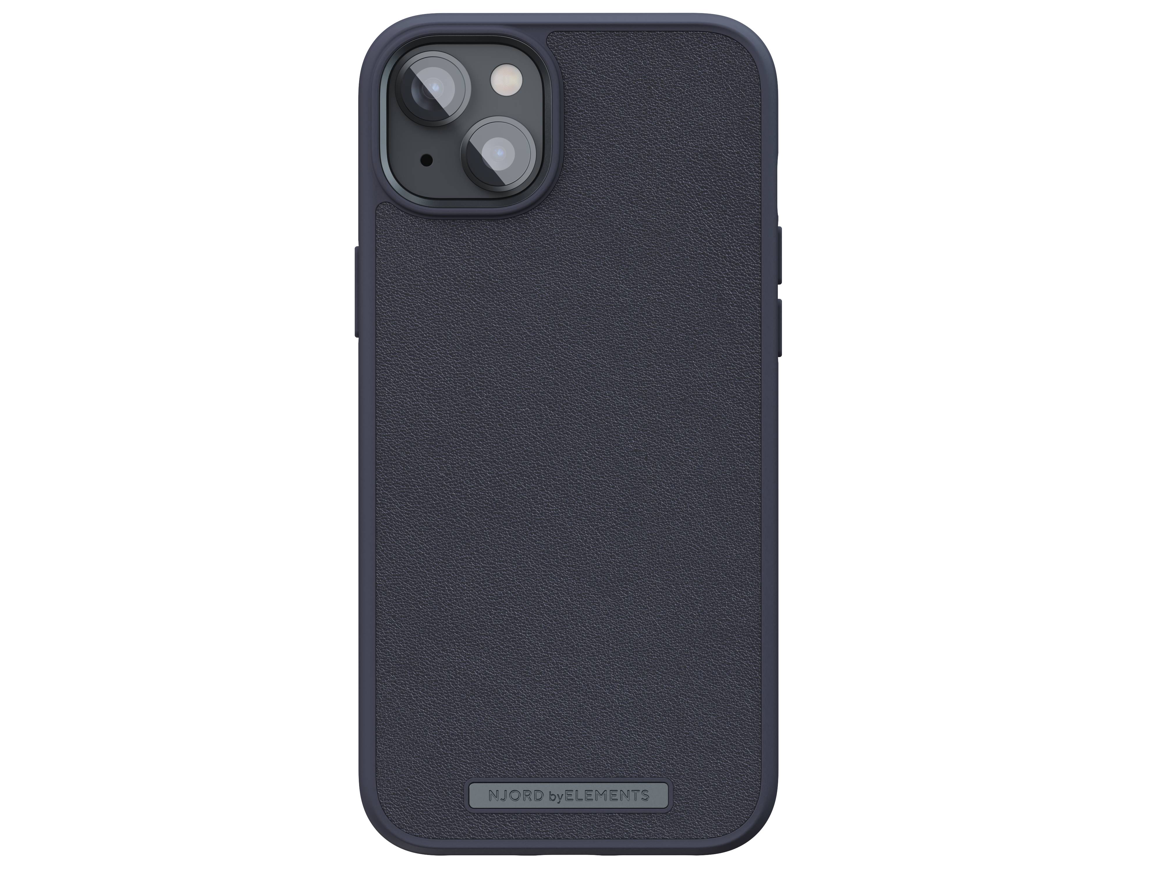 Rca Informatique - image du produit : IPHONE 14 PLUS CASE NJORD - GENUINE LEATHER BLACK