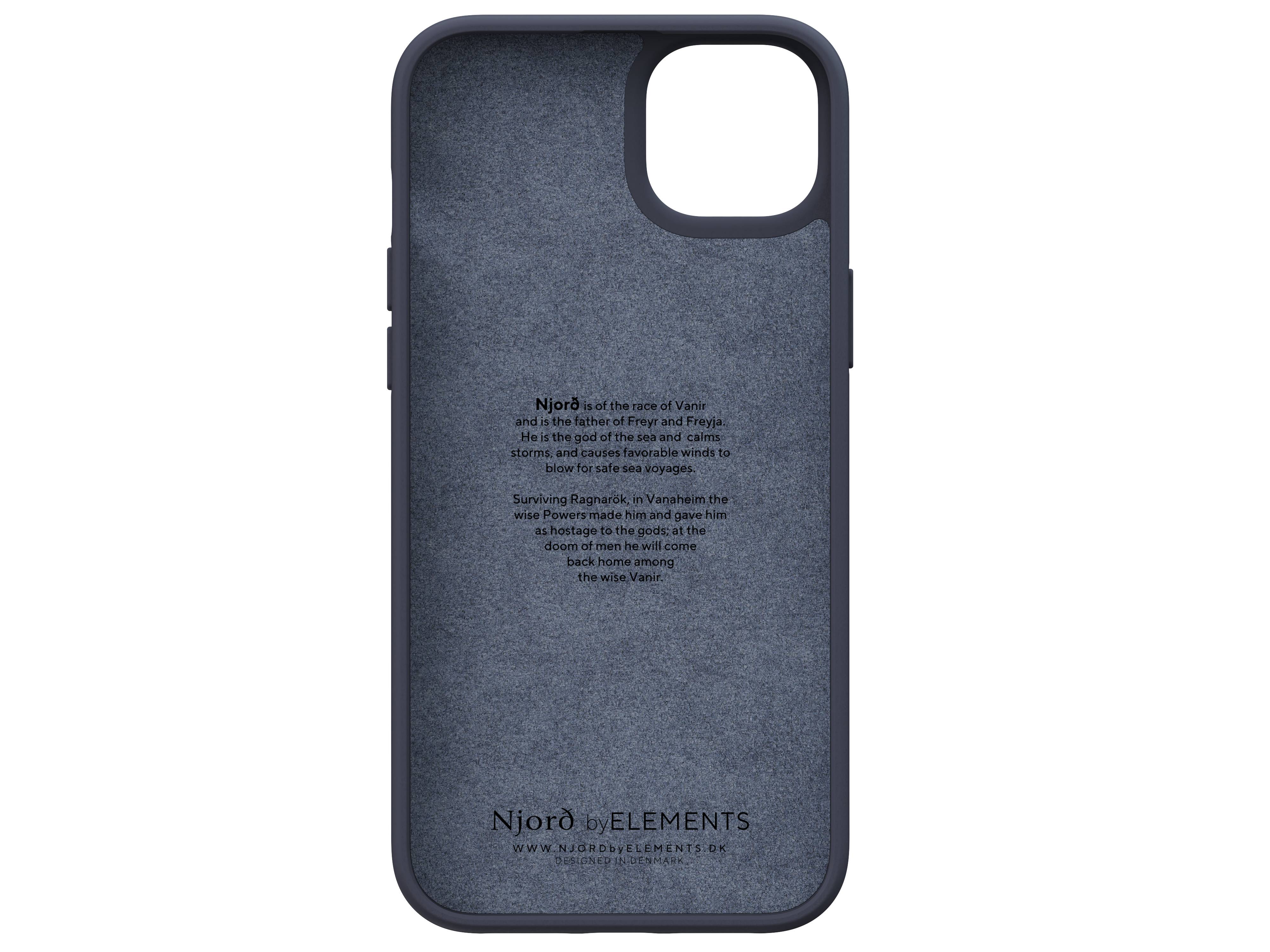 Rca Informatique - image du produit : IPHONE 14 PLUS CASE NJORD - GENUINE LEATHER BLACK