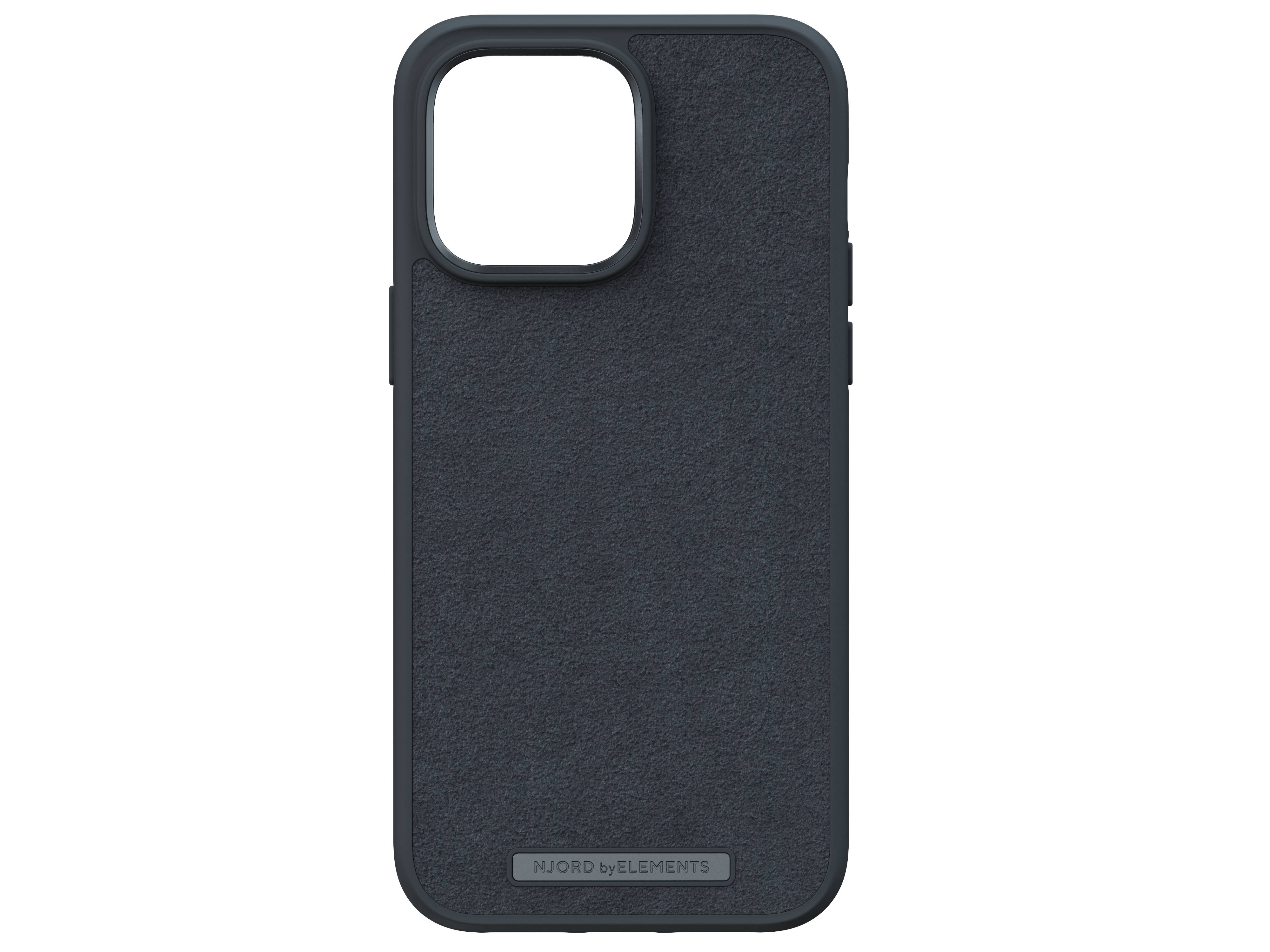 Rca Informatique - image du produit : NJORD SUEDE COMFORT+ CASE FOR IPHONE 14 PRO MAX BLACK