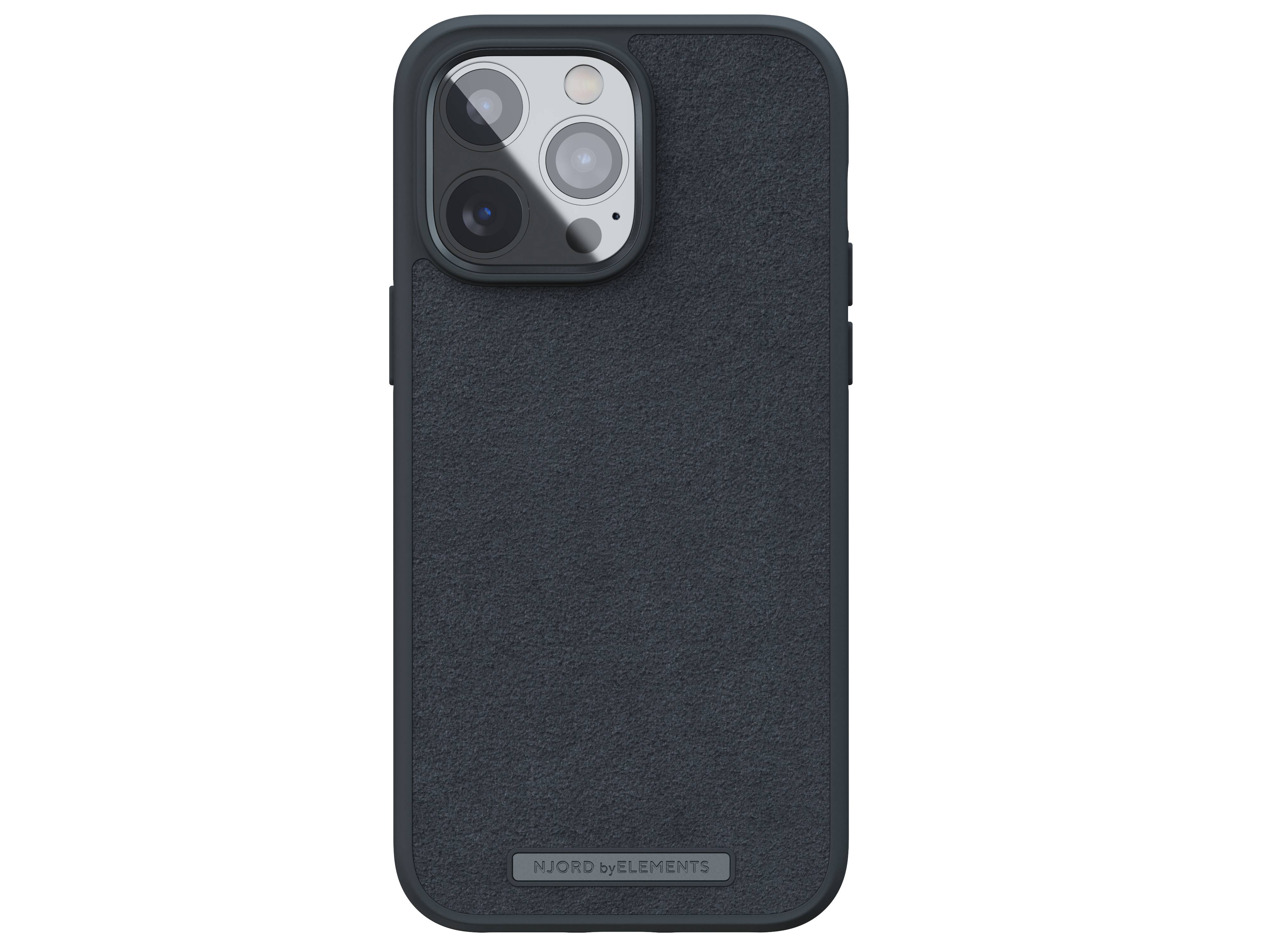 Rca Informatique - image du produit : NJORD SUEDE COMFORT+ CASE FOR IPHONE 14 PRO MAX BLACK