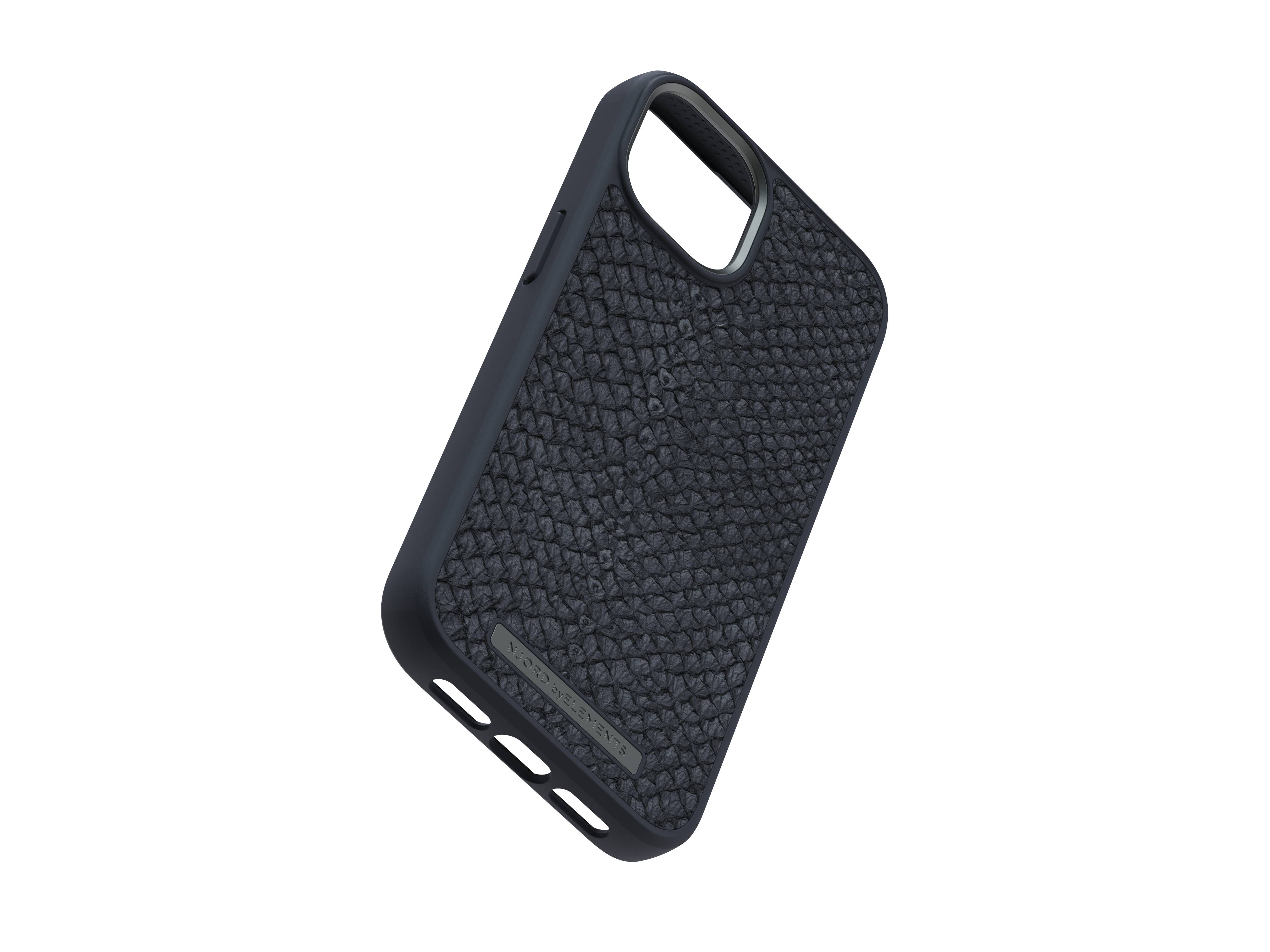 Rca Informatique - image du produit : NJORD SALMON LEATHER MAGSAFE CASE FOR IPHONE 14 BLACK