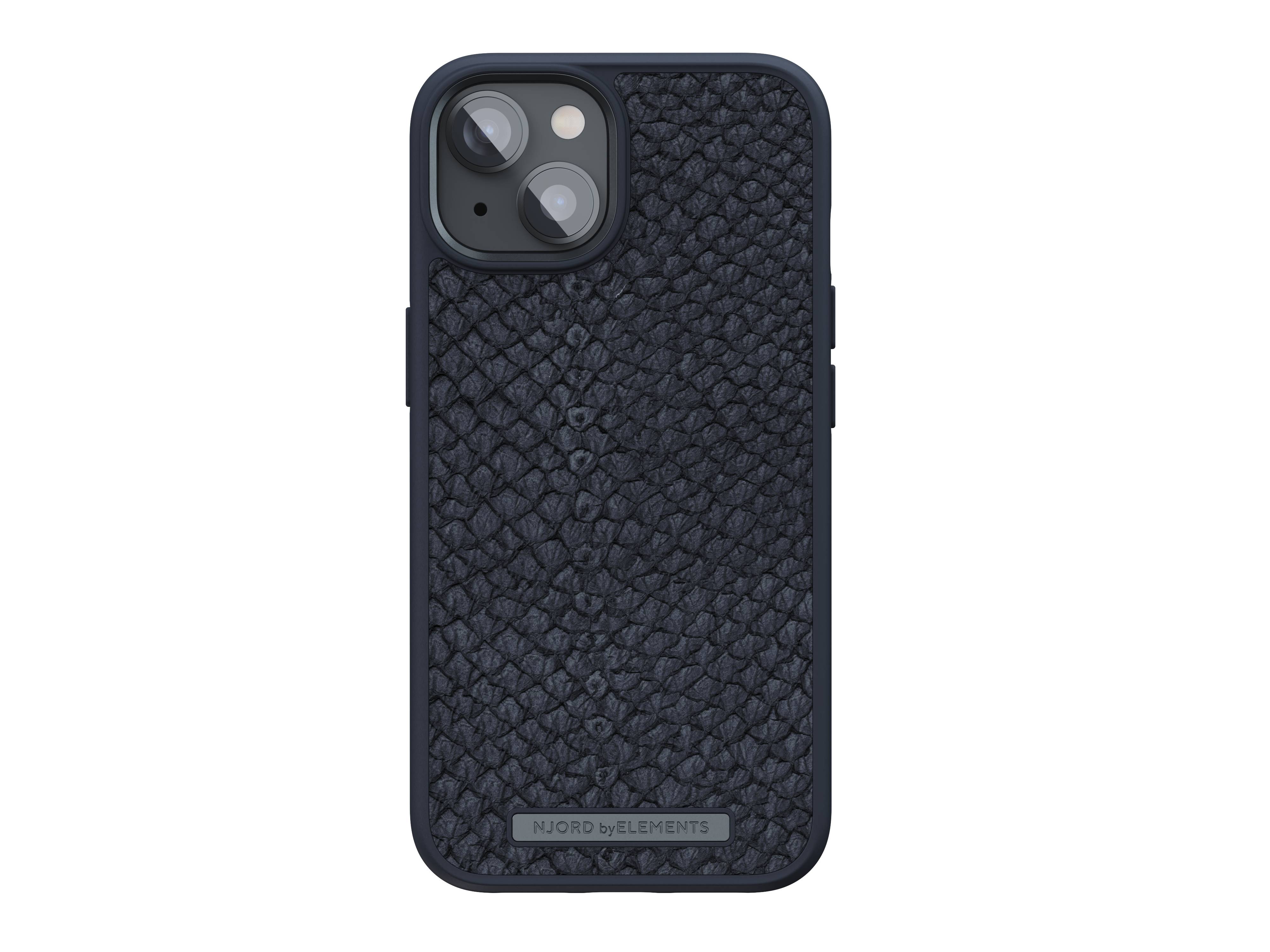 Rca Informatique - image du produit : NJORD SALMON LEATHER MAGSAFE CASE FOR IPHONE 14 BLACK