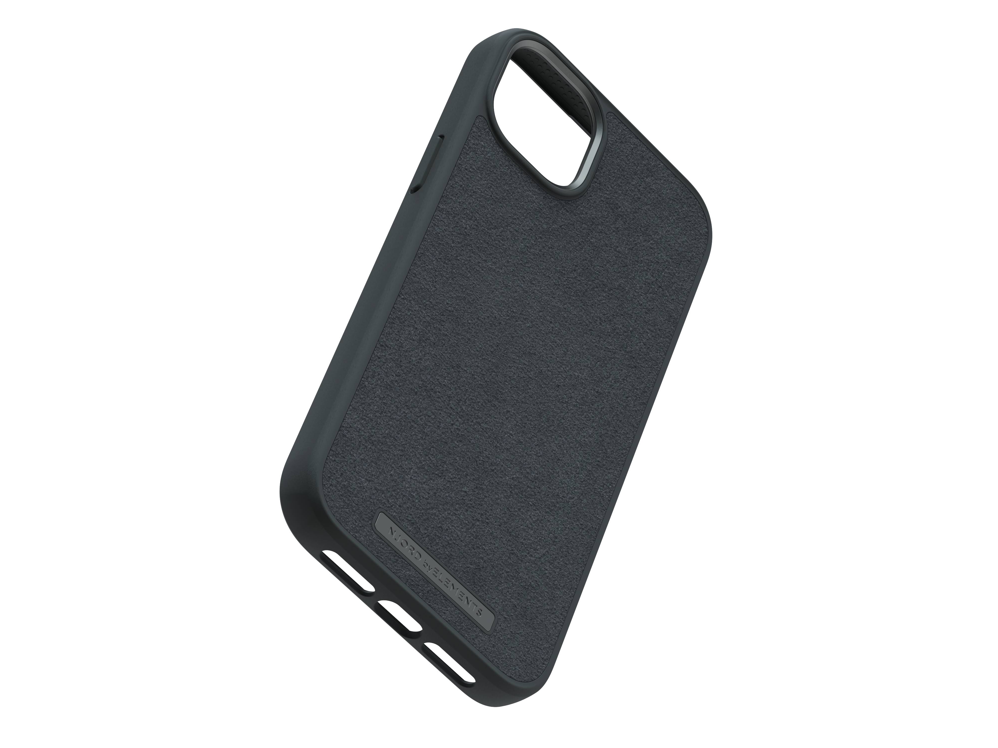 Rca Informatique - image du produit : IPHONE 14 PLUS CASE NJORD SUEDE BLACK