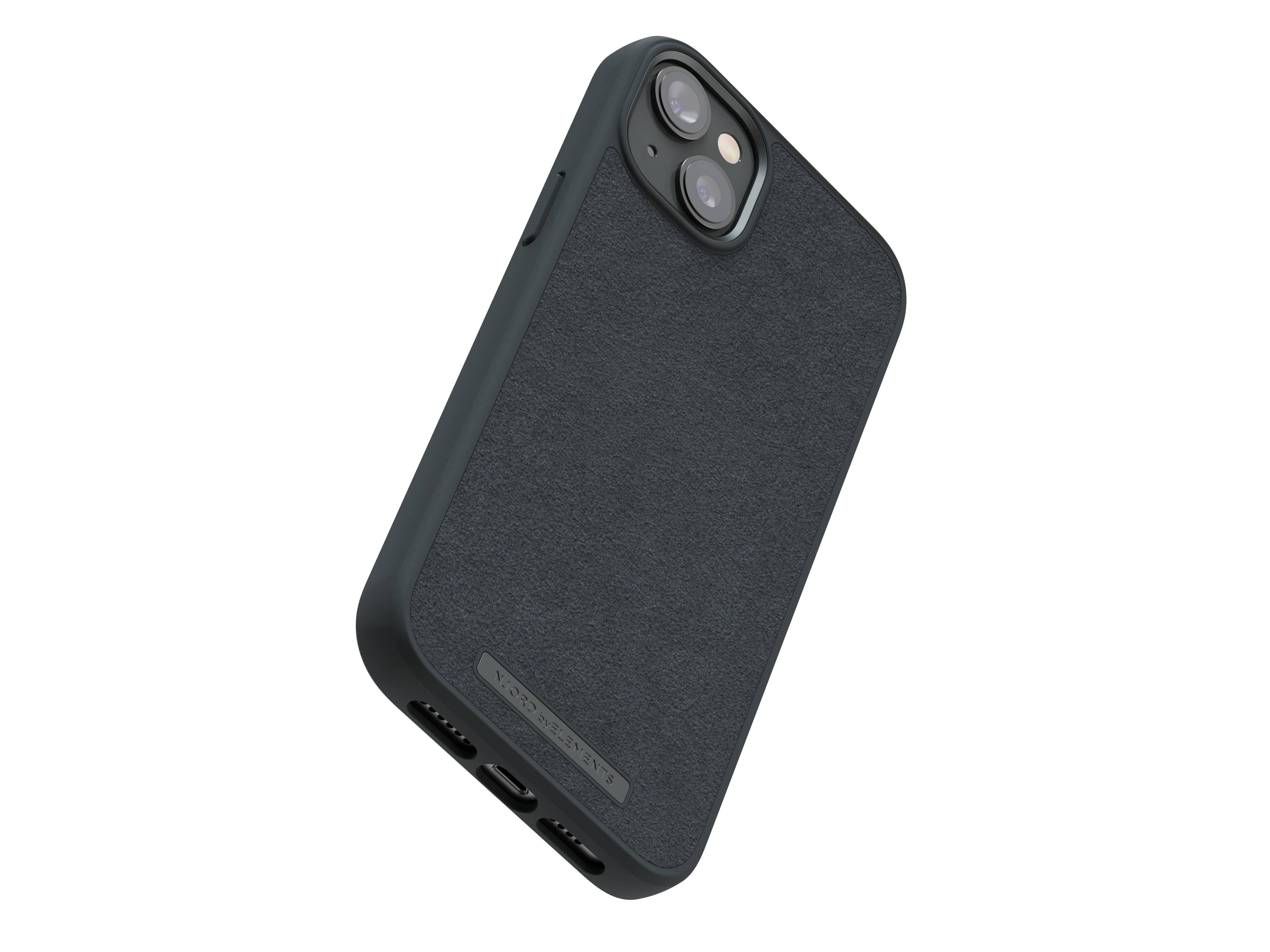 Rca Informatique - image du produit : IPHONE 14 PLUS CASE NJORD SUEDE BLACK